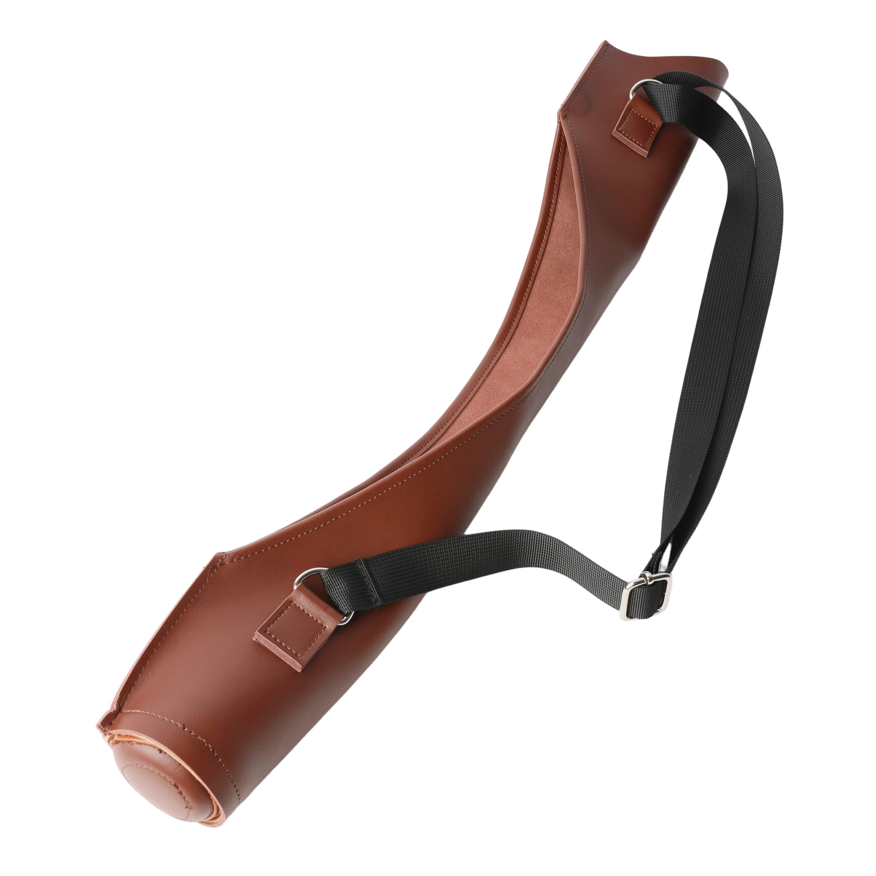 Adjustable Leather Arrow Quiver Backpack for Archery Target Shooting