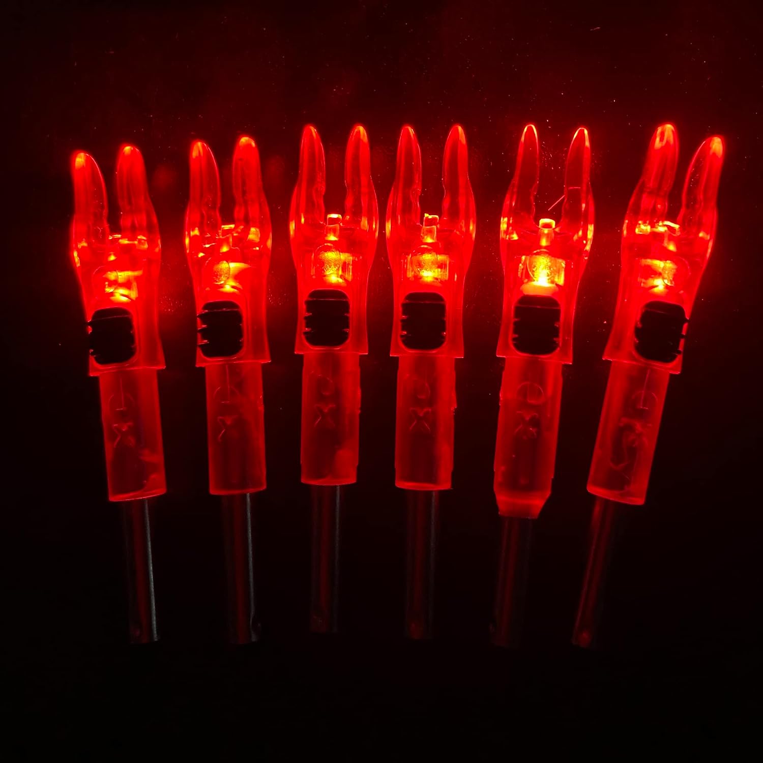 Lighted Arrow Nocks X/5.2mm LED Nock with H S GT Bushings 6PCS