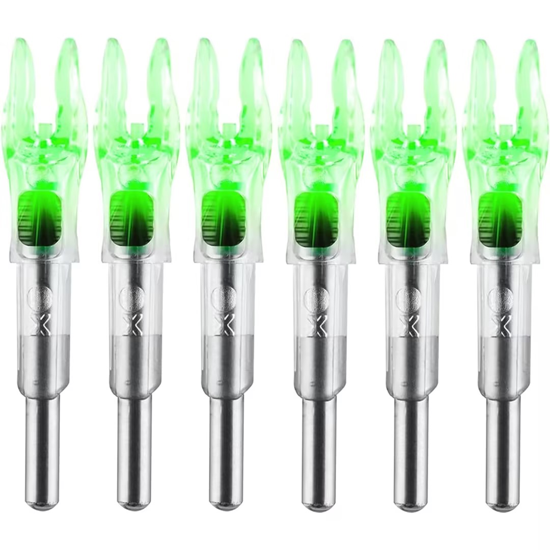 Lighted Arrow Nocks X/5.2mm LED Nock with H S GT Bushings 6PCS