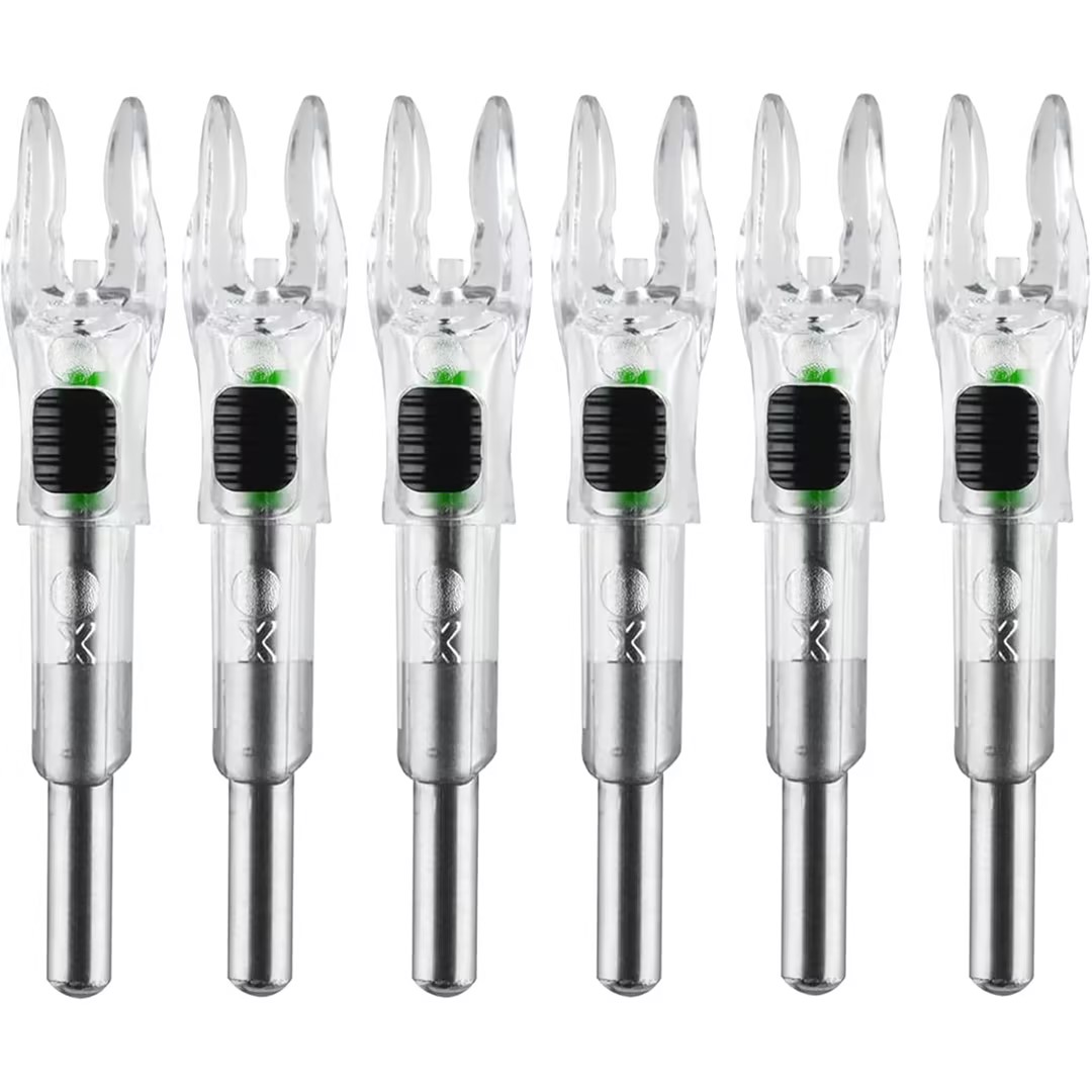 Lighted Arrow Nocks X/5.2mm LED Nock with H S GT Bushings 6PCS