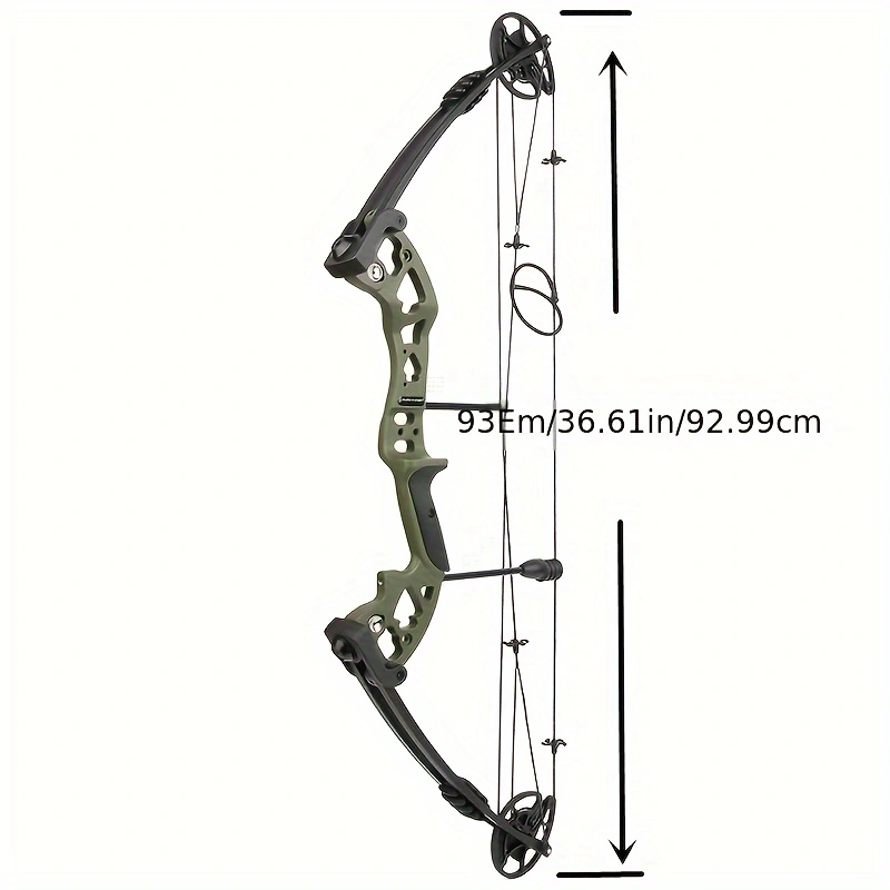 Composite Bow Set for Home Shooting Accurate Shooting and Target Shooting Adult/Beginner's Right Hand/Left Hand