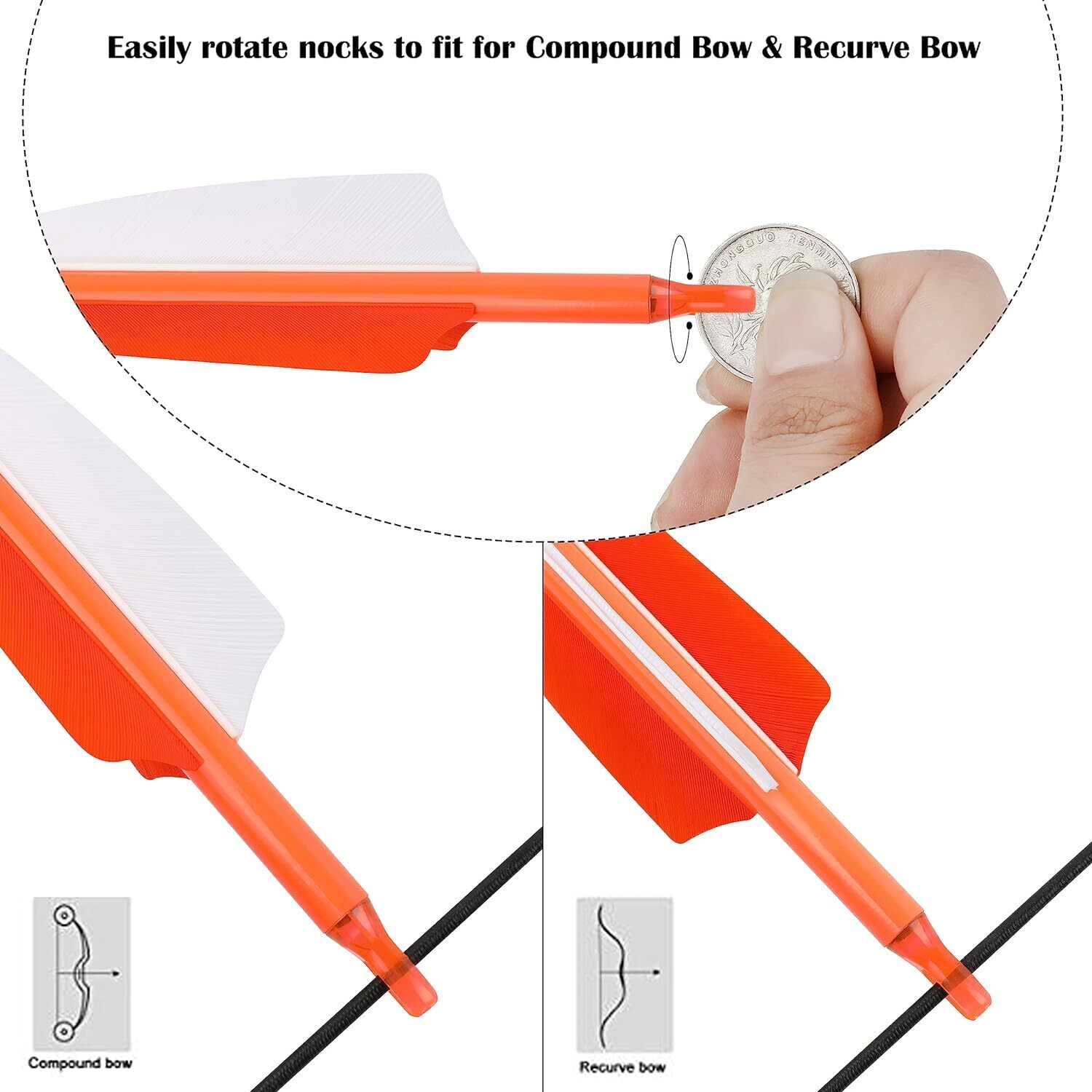 12pcs 30" Mixed Carbon Arrows Archery 4" Turkey Feather SP600 Arrowhead Bow Shooting Hunting