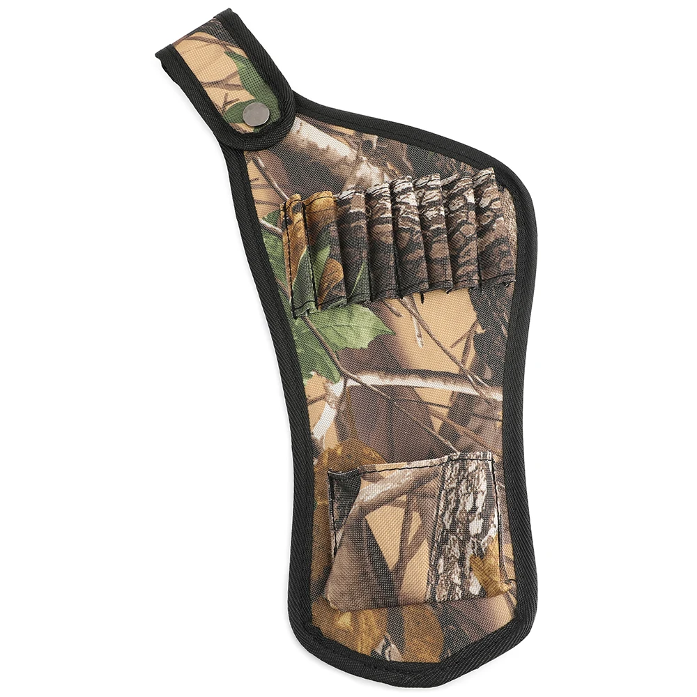 Mini 11'' Archery Arrow Quiver Portable Divide Arrow Bag Can Hold 8pcs Arrows  Outdoor 