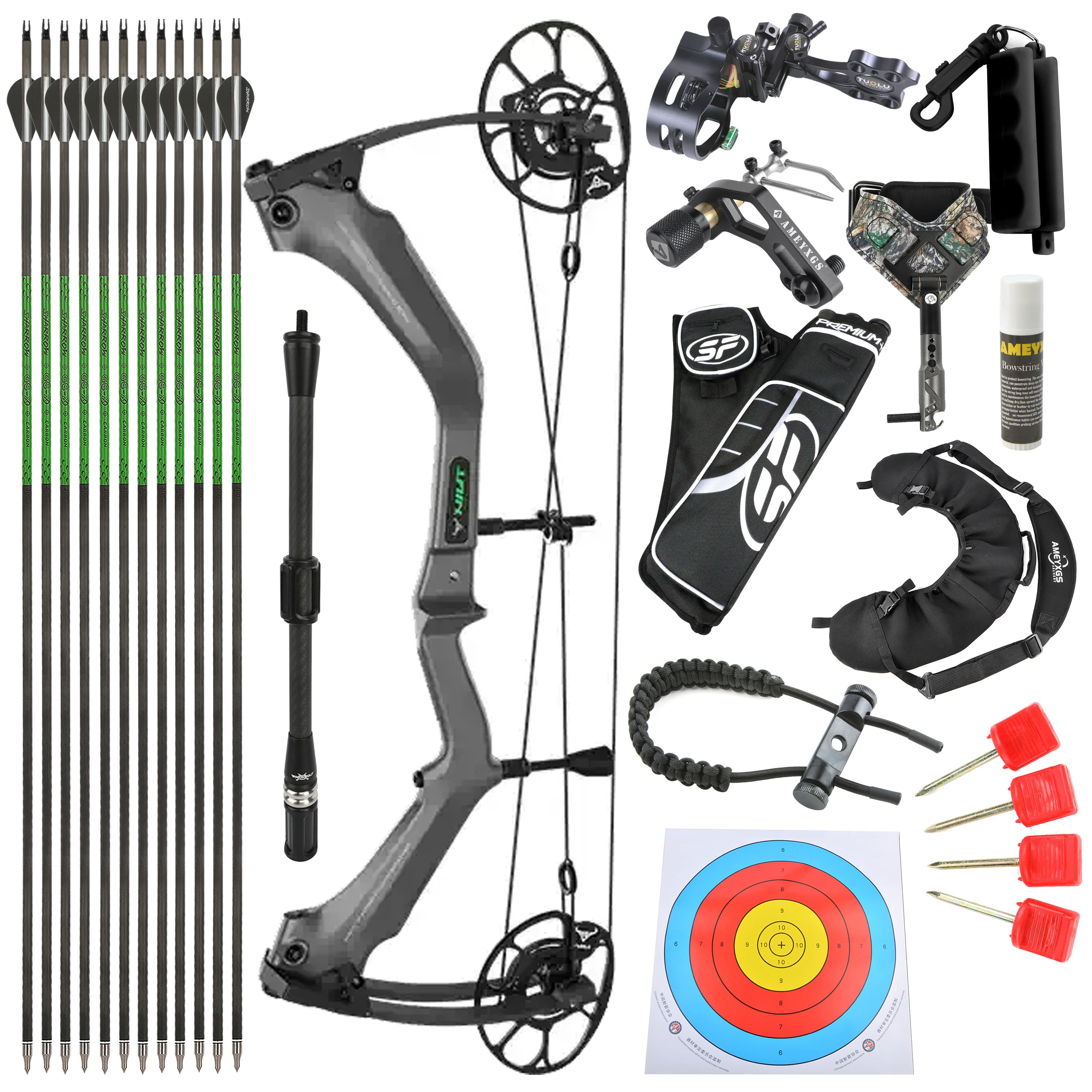 NIUTOU 801 Carbon Compound Bow Hunting Shooting Target