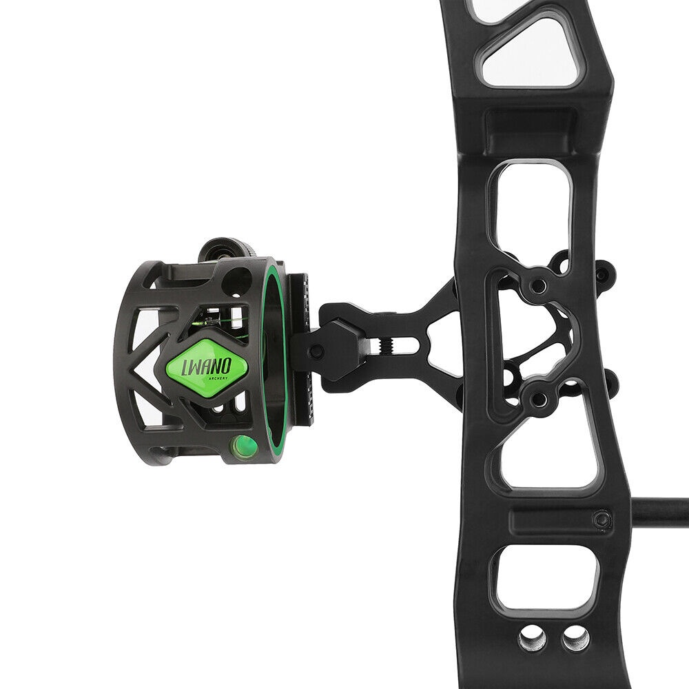 1pc Composite Bow M1 Sight Set 5-Needle Sight Set 0.019 "Micro Adjustable Archery 