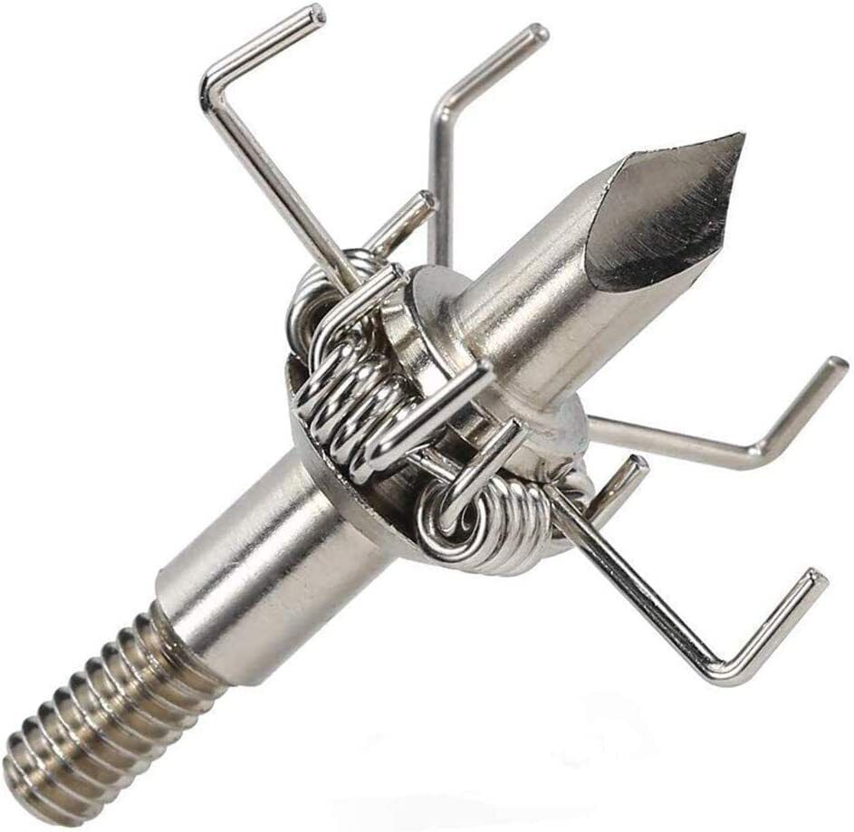 12pcs Archery Arrowheads 23/100gr Tips Points Target Broadheads Judo Field Bow Hunting