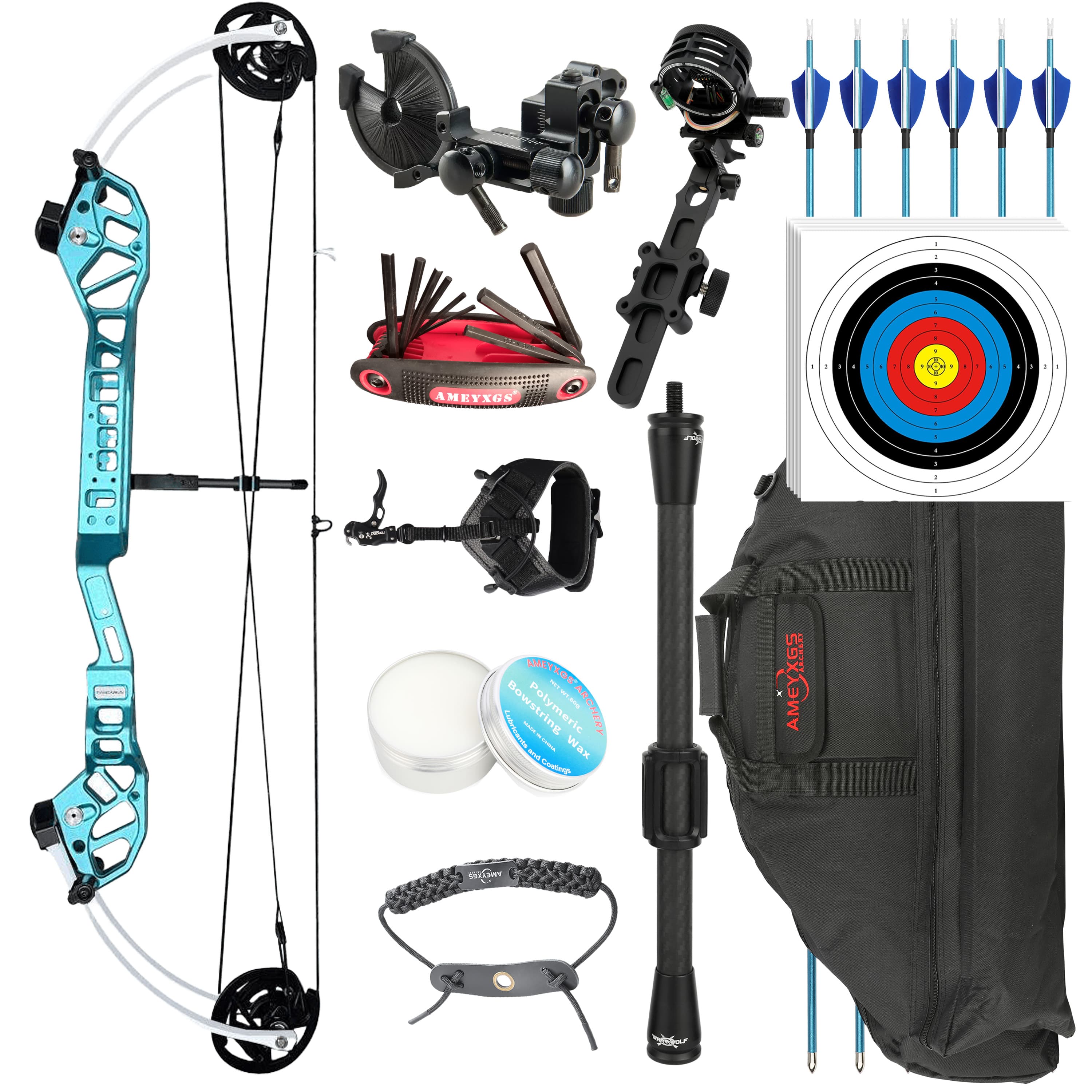 PANDARUS Competitive Compound Bow 30-45LBS Shooiting Archery