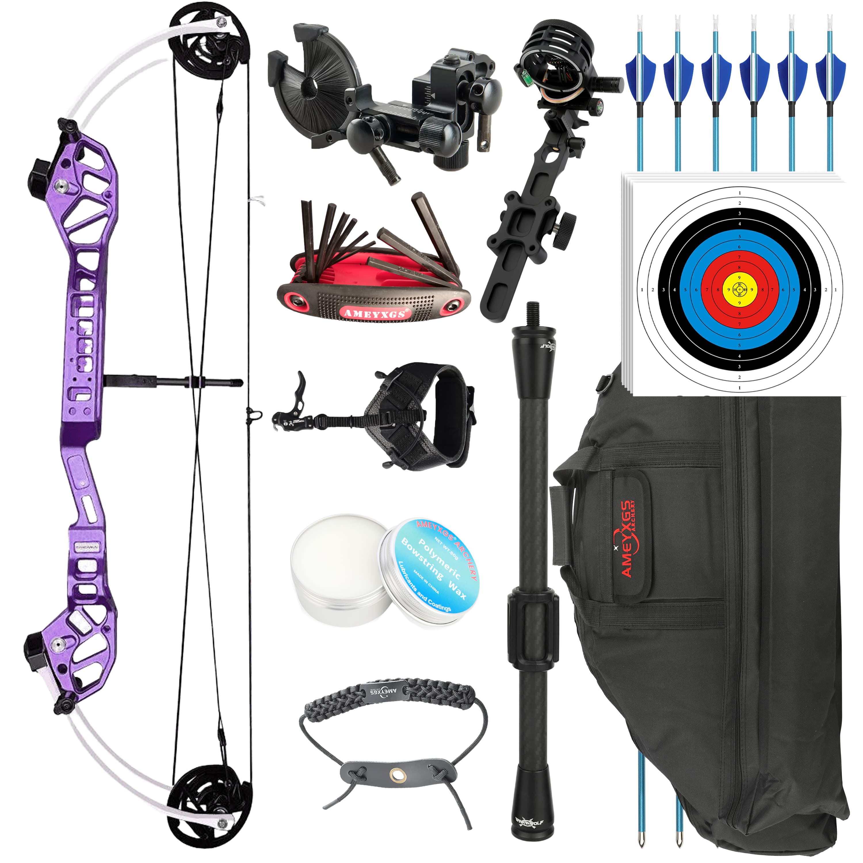 PANDARUS Competitive Compound Bow 30-45LBS Shooiting Archery