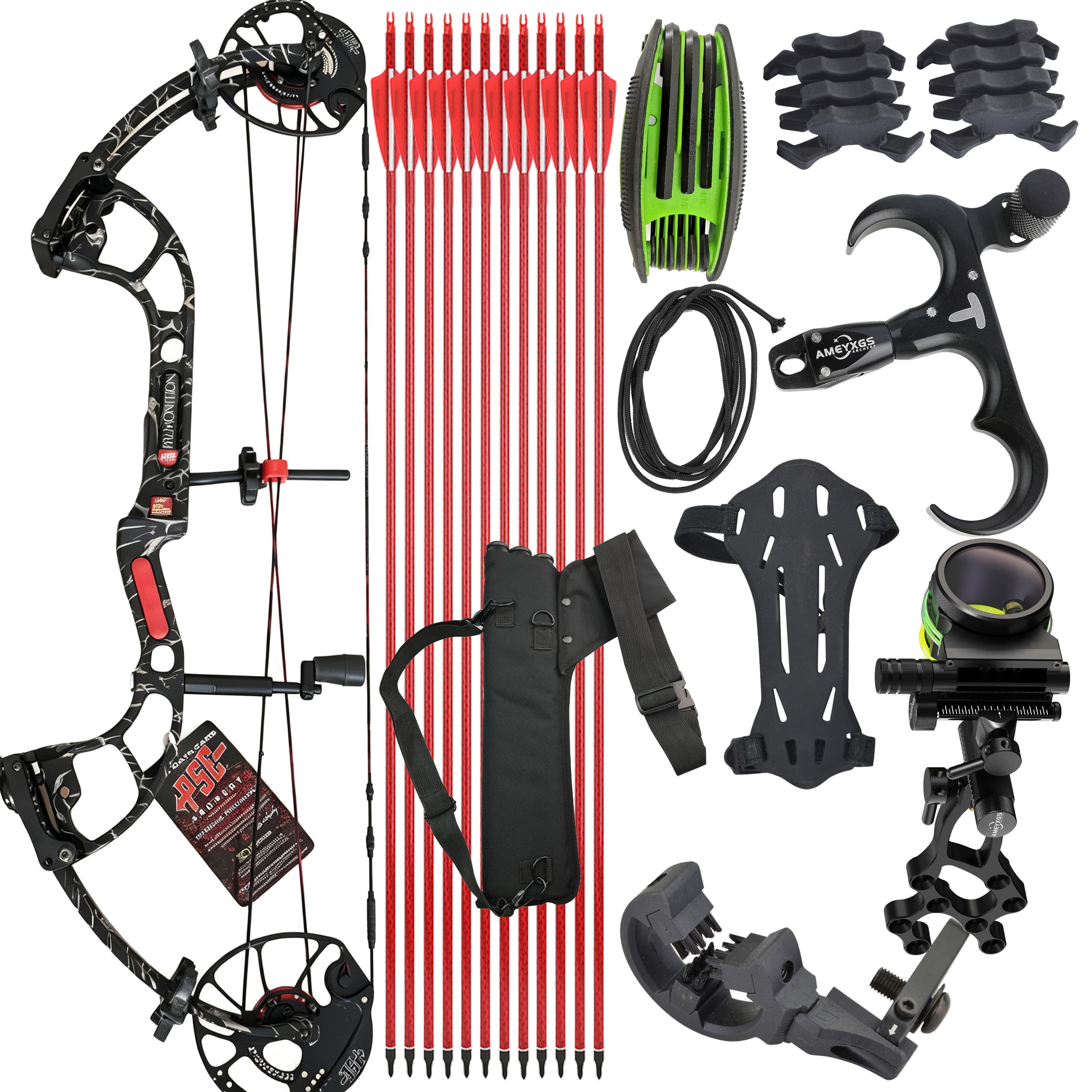 PSE 30" Axle-to-Axle Compound Bow – 336 FPS, 75% Let-Off, Adjustable Draw