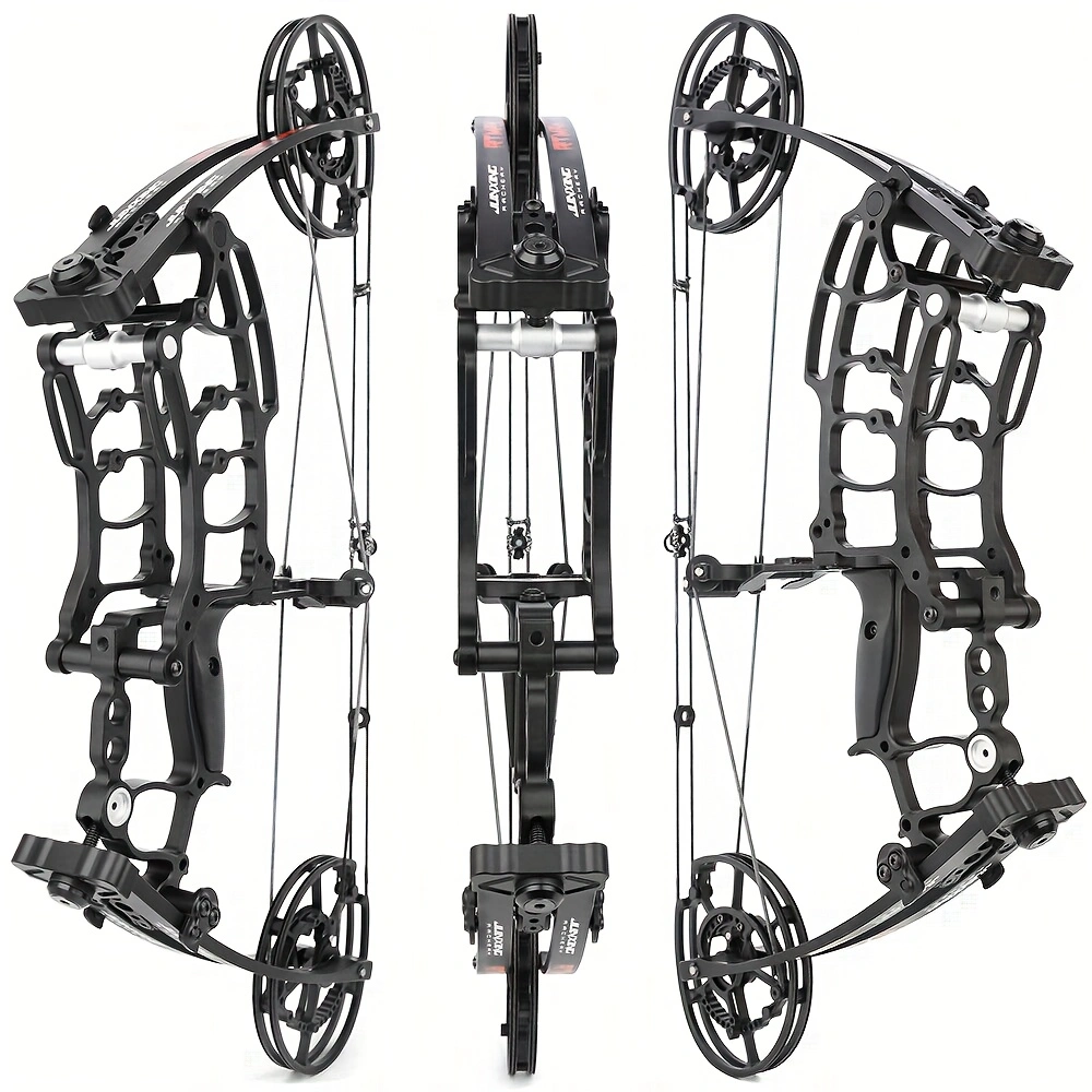 Composite Bow Dual-use Arrow Steel Ball 40-65lbs Outdoor Shooting Archery Two Handed Hunting