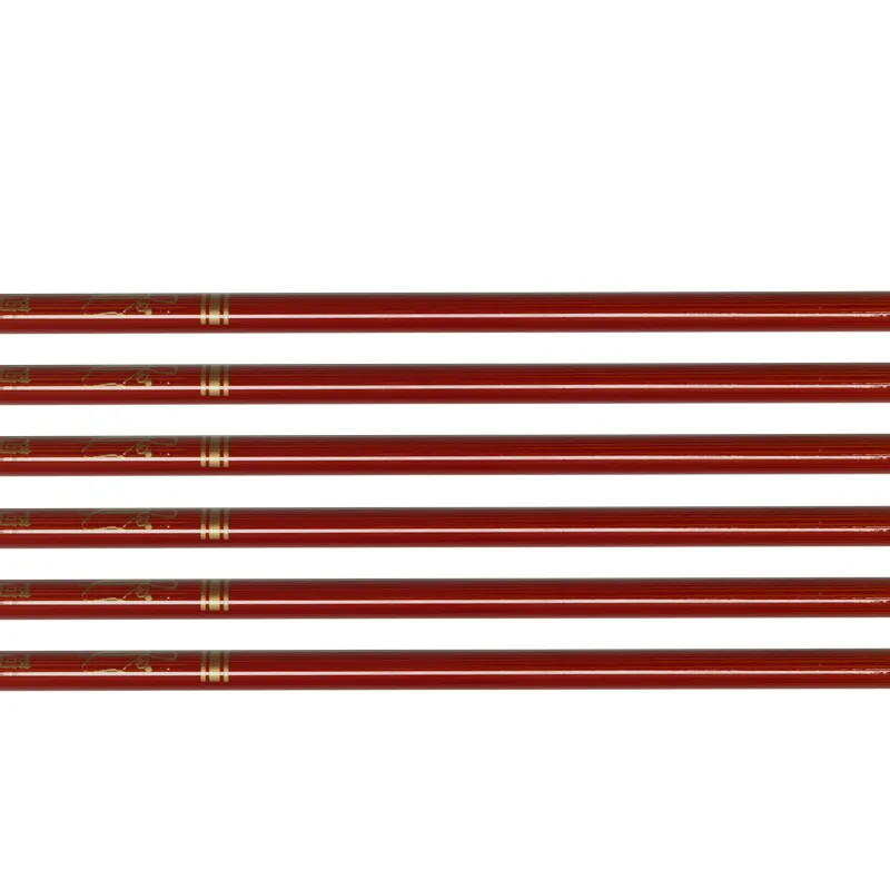 Ali Four Feather Bamboo Pattern Riding and Shooting Carbon Arrows Competitive Shooting Competition Traditional Bow Arrows