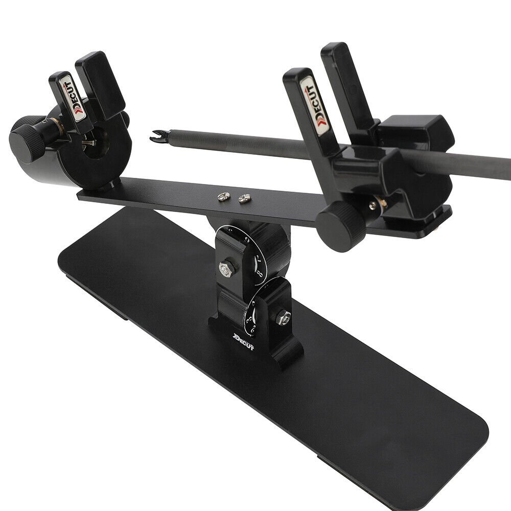 DECUT Archery Fletching Jig Arrow Vanes Fletches Clamp Feather Stick Tool