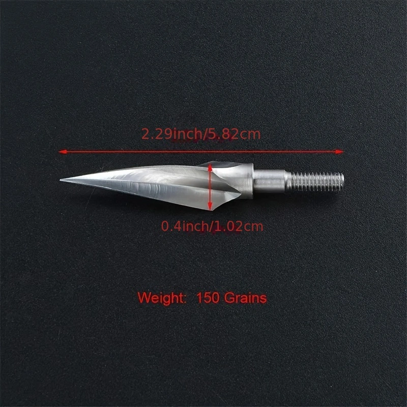 12pcs Archery Target Head Outdoor Shooting Hunting Arrow Support DIY Accessories