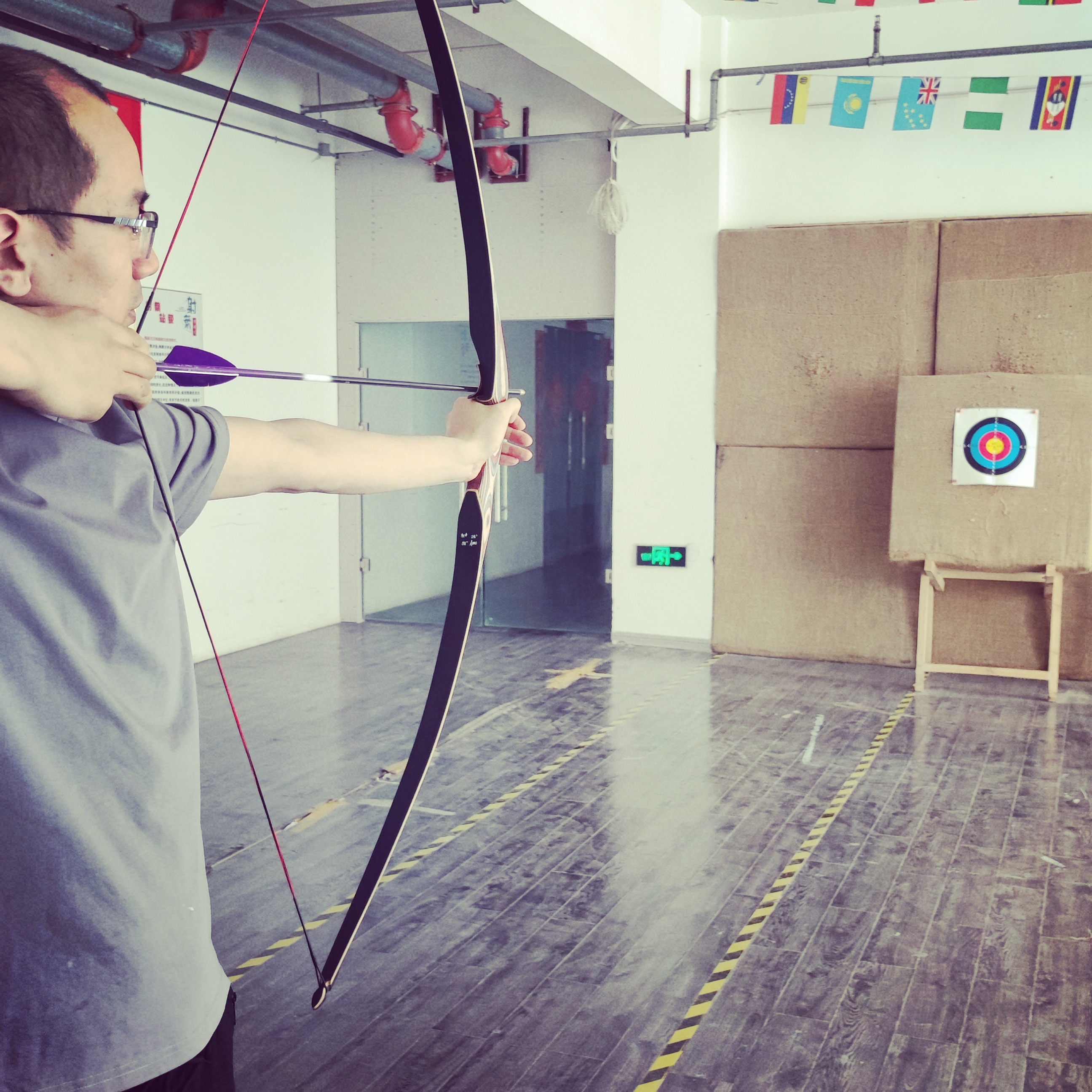 20-50lbs Traditional Bow Arrow Set 58inch Long bow Archery Hunting