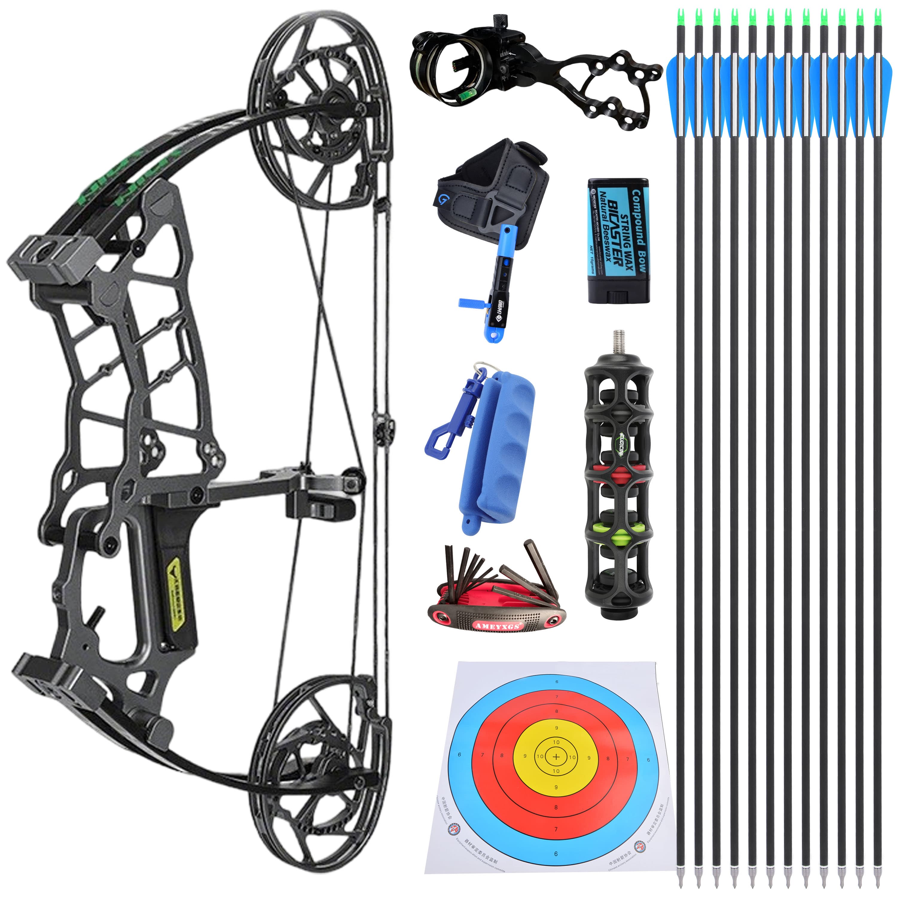 ROBIN KING 101 Compound Bow 30-70LBS Archery Hunting