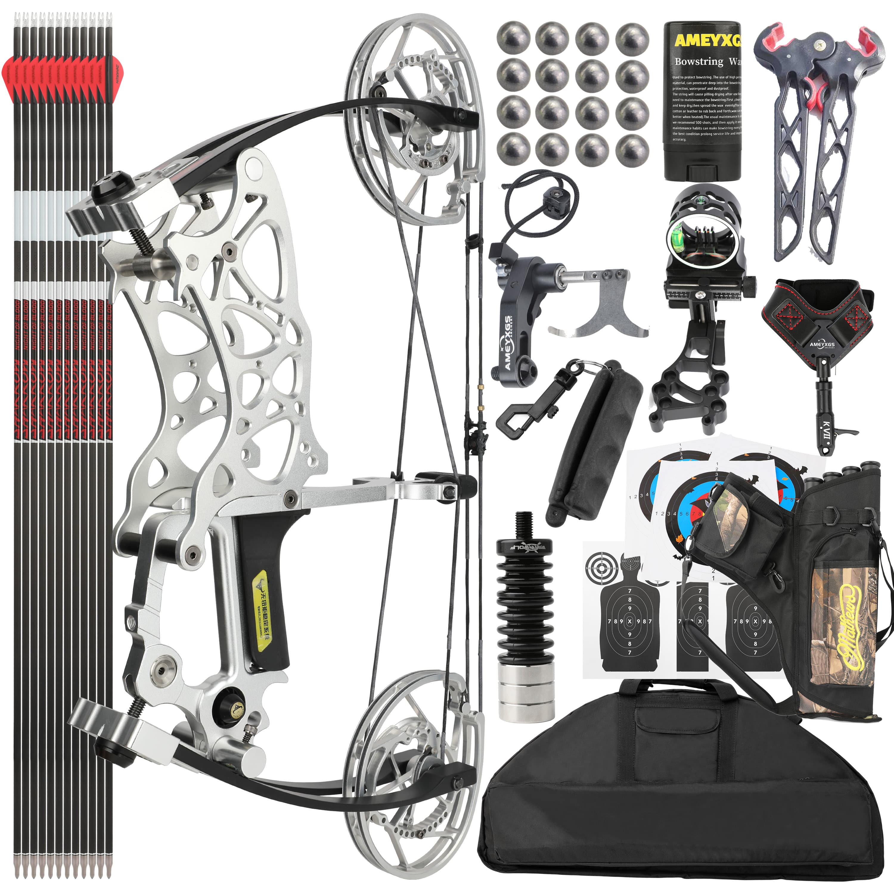 ROBIN KING 201 Compound Bow 320 FPS 35-70LBS Archery Hunting