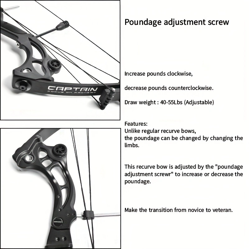 High quality aluminum alloy composite bow composite bow set with complete accessories, suitable for outdoor hunting and shooting