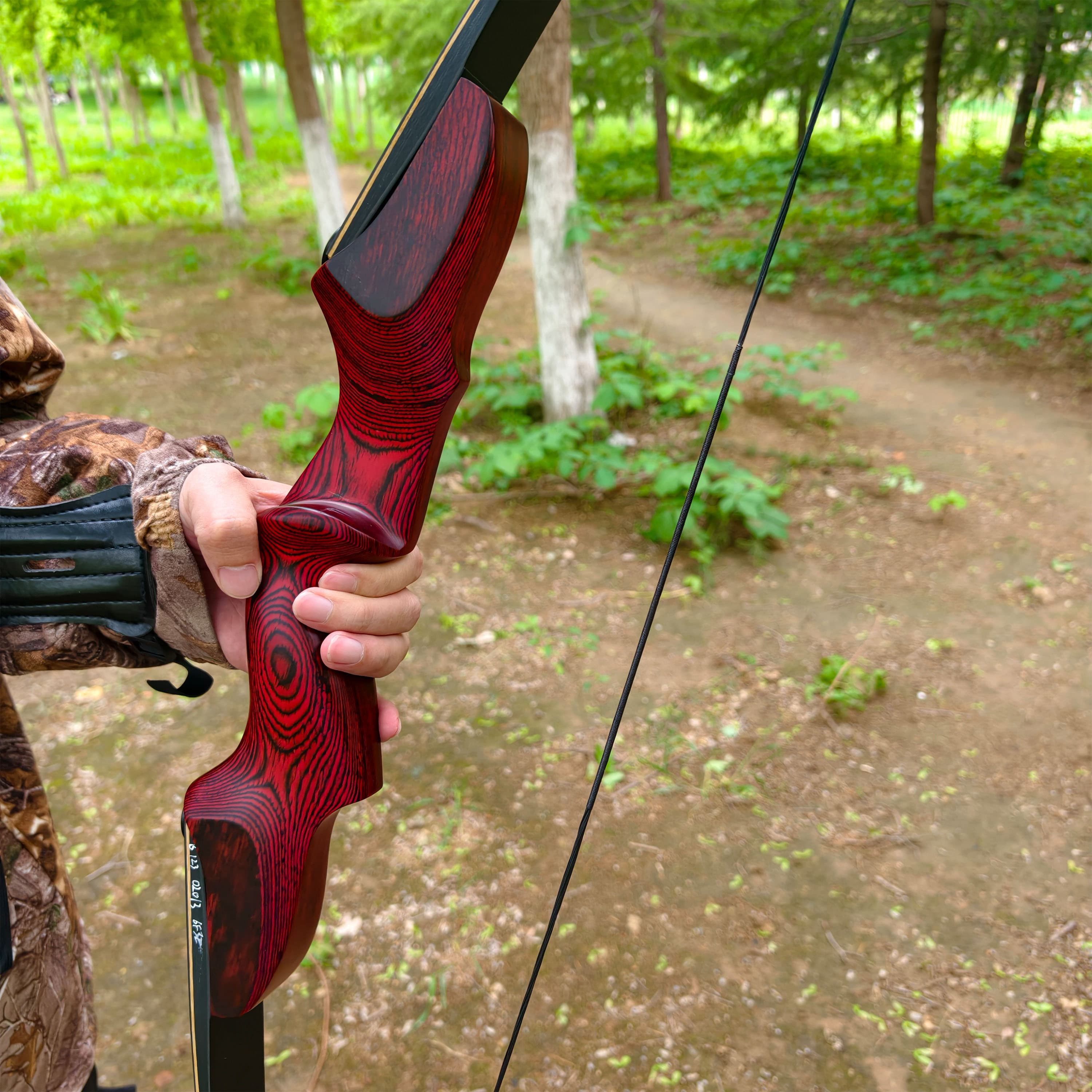 Rock Bear Recurve Bow 20-60LBS Takedown Bow Archery Hunting