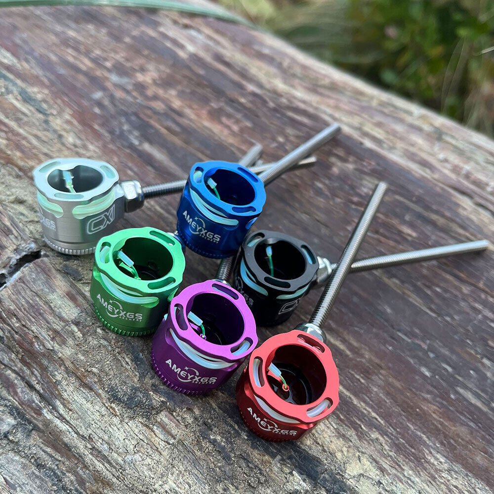 Recurve Bow Sight 1 Pin 0.019" Optical Fiber Single Pin Alloy Archery Hunting