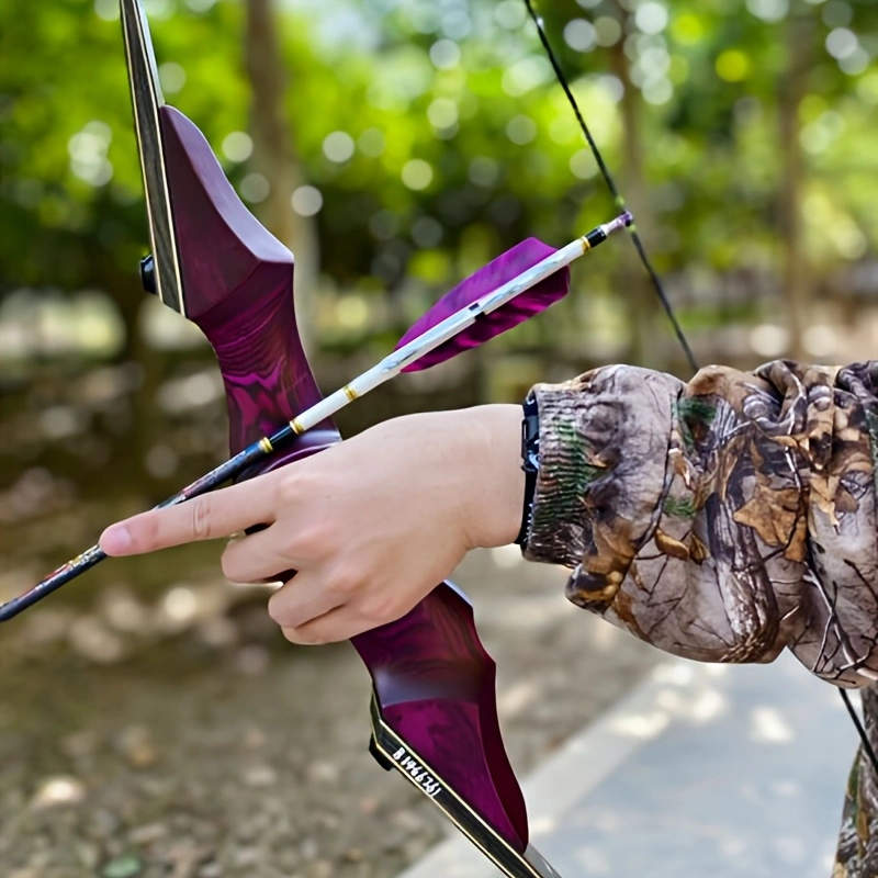 60 inch American Hunting Reverse Bow Outdoor Shooting Archery 40-60lbs Outdoor 