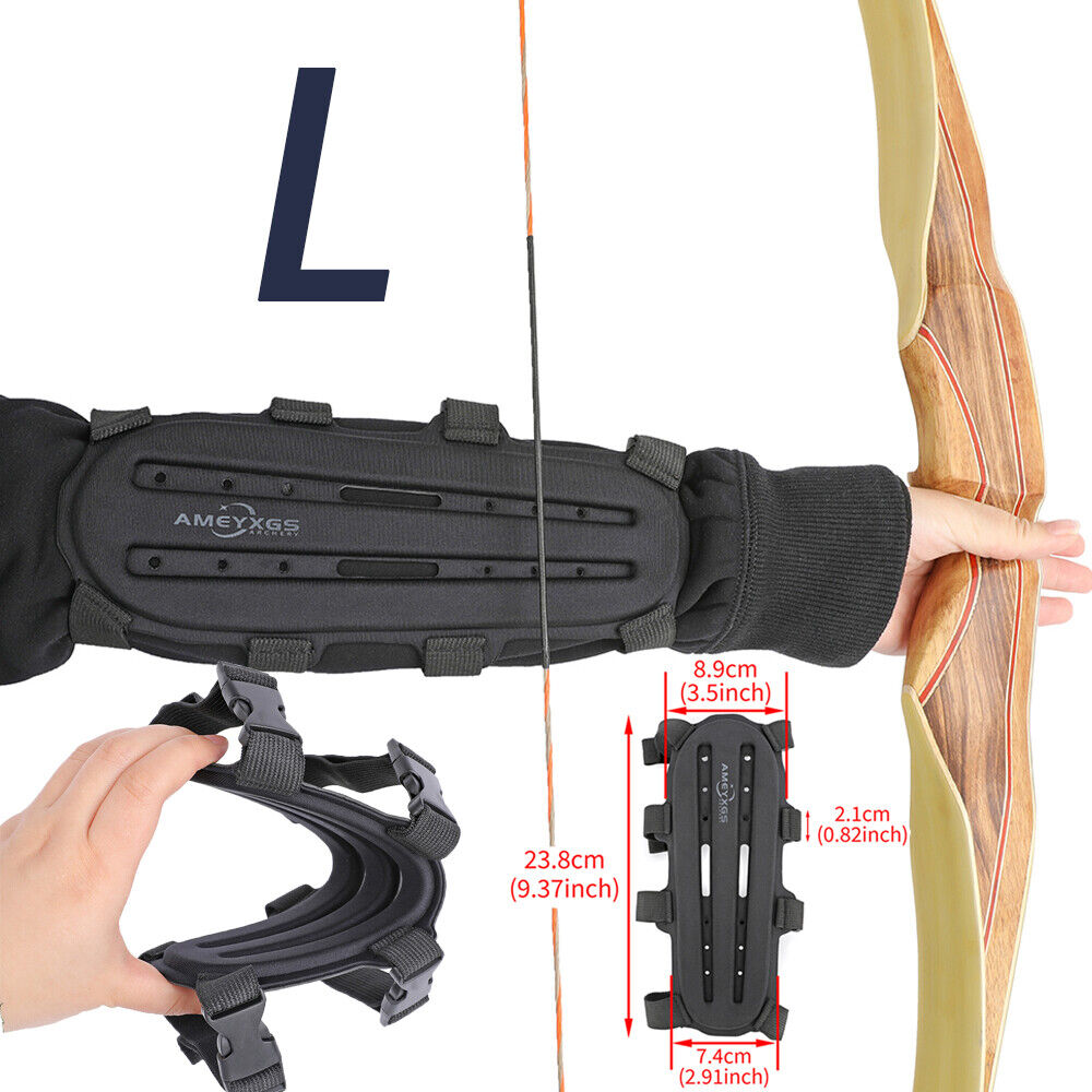 Archery Arm Guard Forearm Protector Adjustable Strap Protective Equipment Hunting
