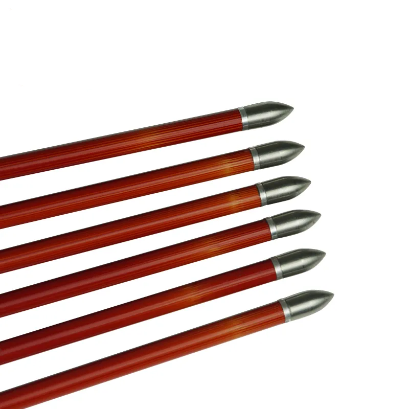 Ali Four Feather Bamboo Pattern Riding and Shooting Carbon Arrows Competitive Shooting Competition Traditional Bow Arrows