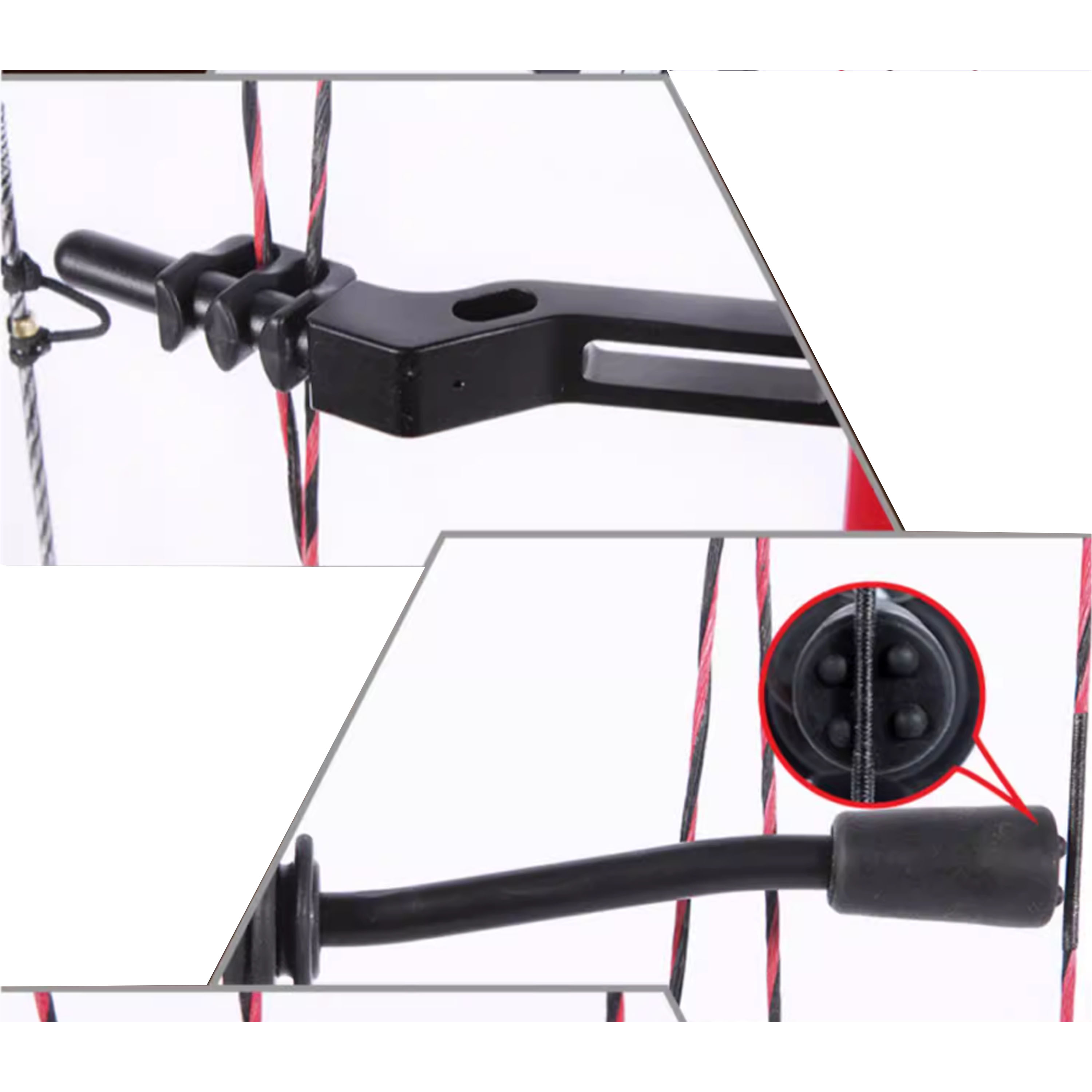 SANLIDA 50-60lbs Competitive Compound Bow Kit Hunting Archery