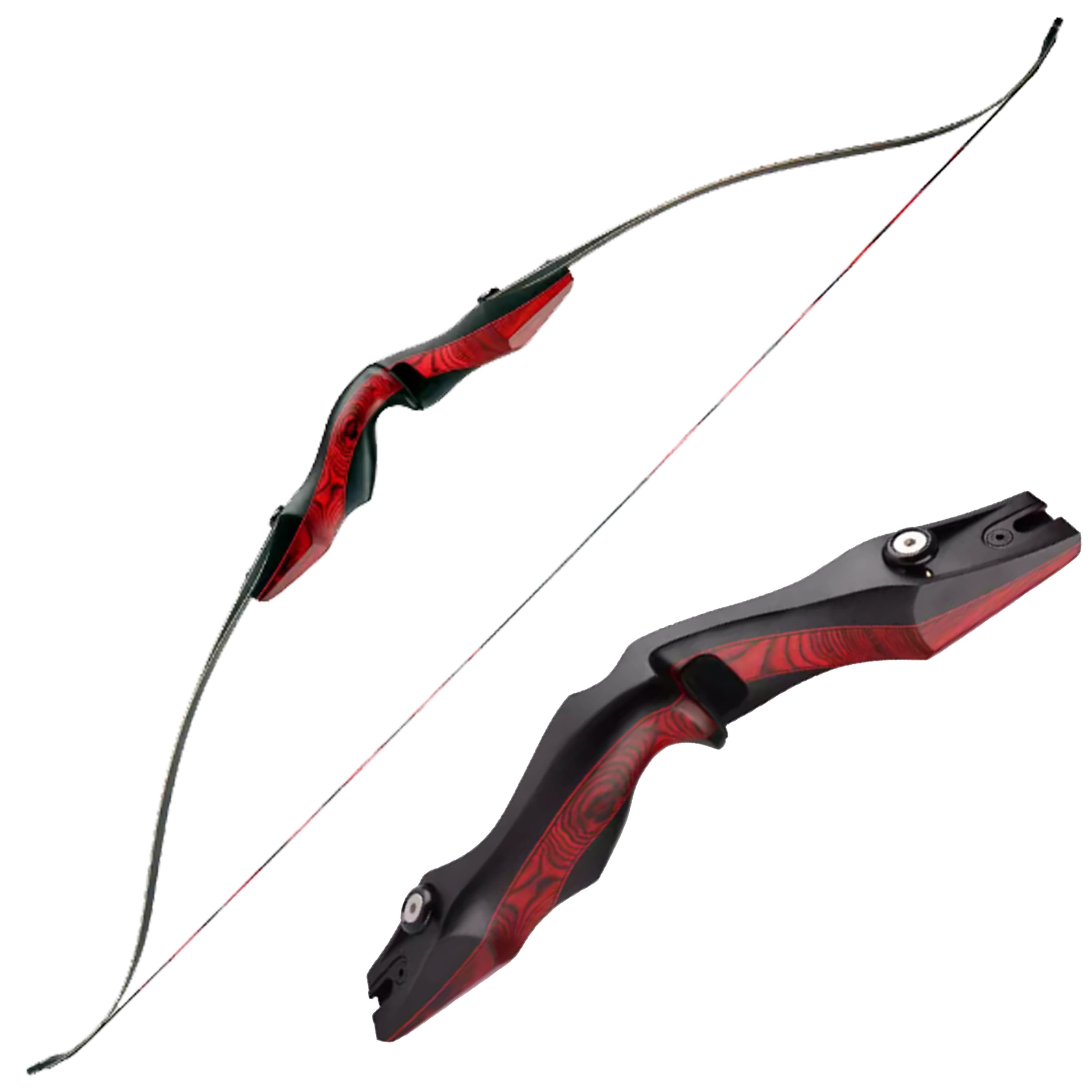 SHARROW Archery Recurve Bow 25-50LBS Shooting Target