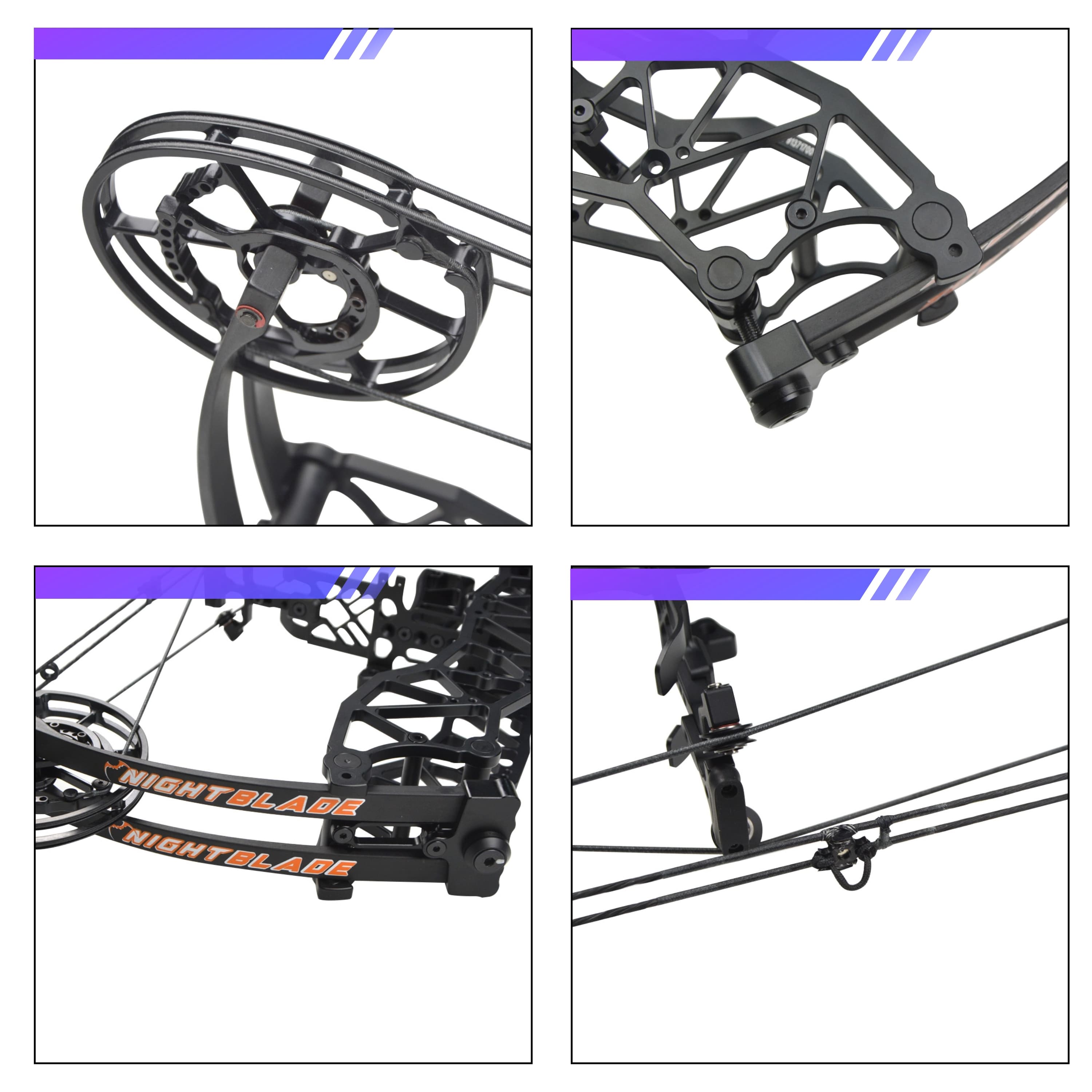 SHARROW Compound Bow Kit 40-60lbs Target Hunting Archery