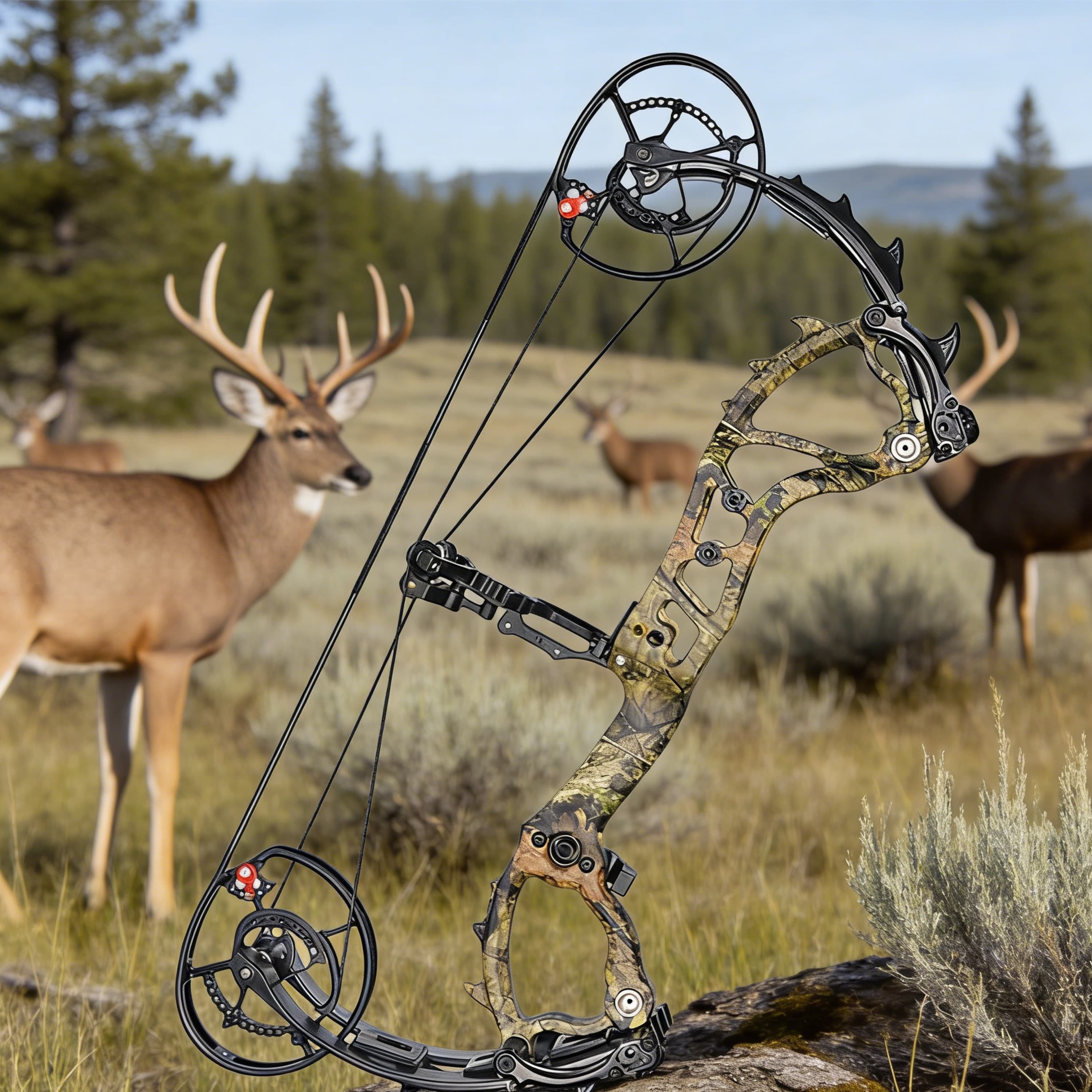 SHARROW Compound Bow Kit 50-70lbs Target Hunting Archery