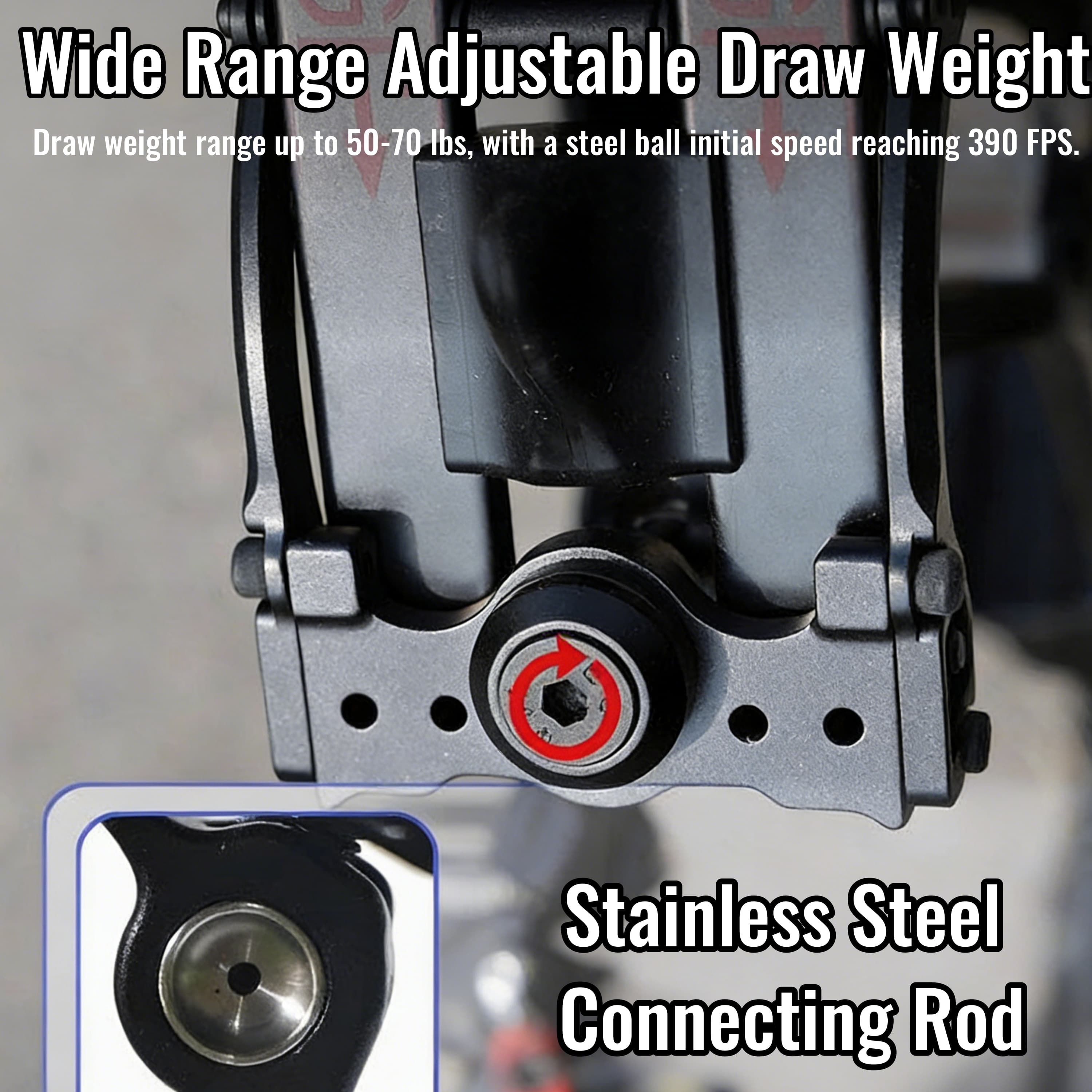SHARROW Compound Bow Kit 50-70lbs Target Hunting Archery