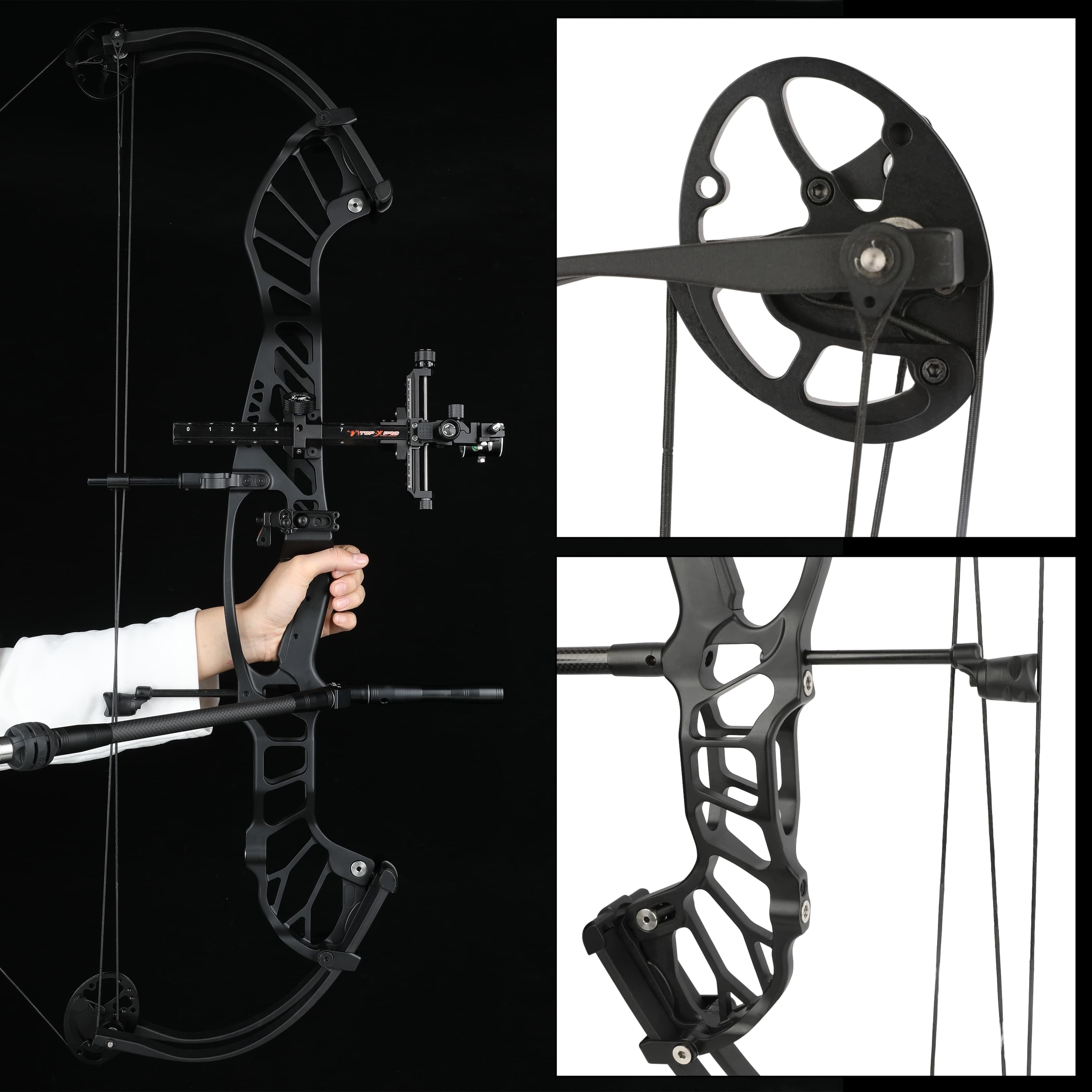 SHARROW  Professional Competitive Compound Bow 33-60lbs Archery