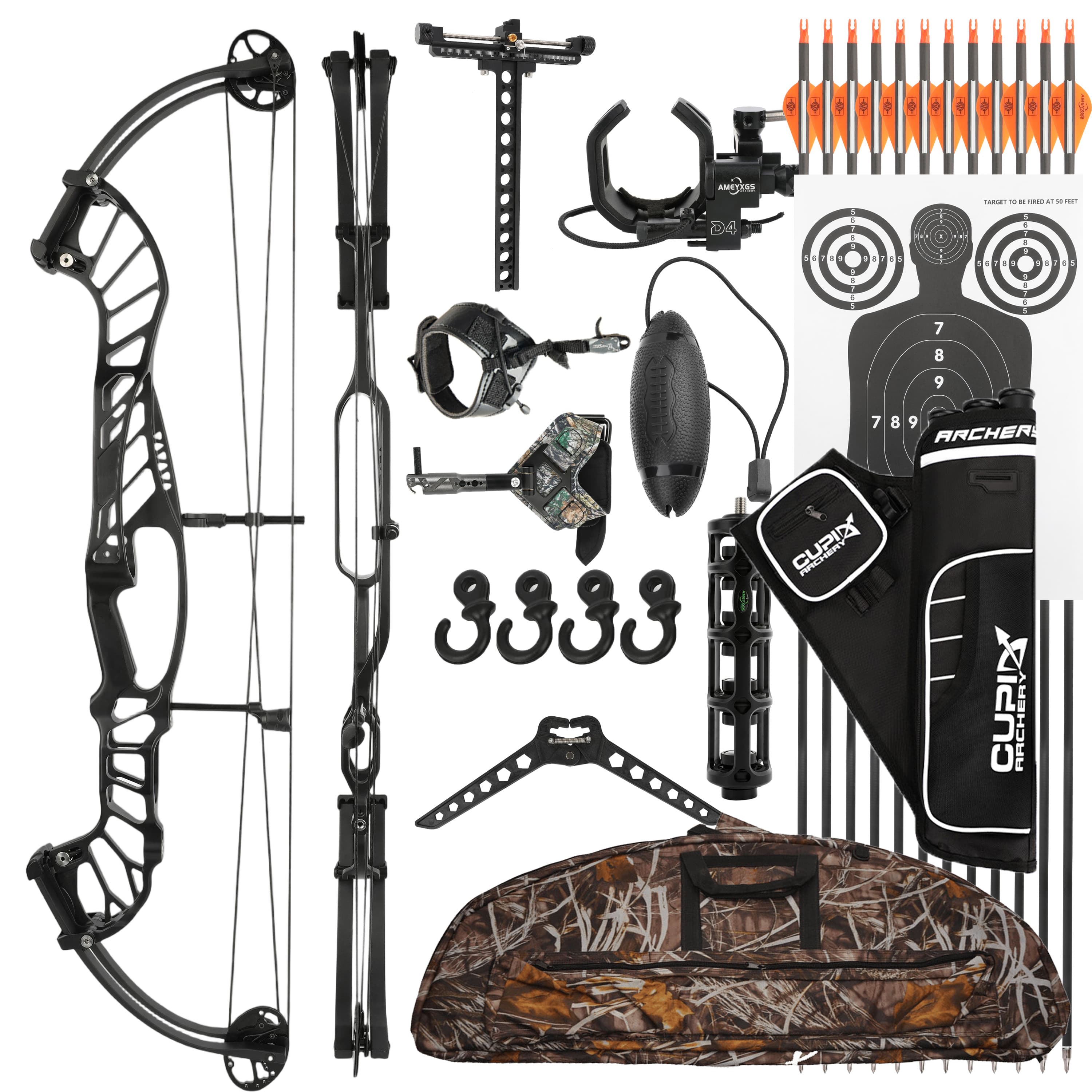 SHARROW  Professional Competitive Compound Bow 33-60lbs Archery