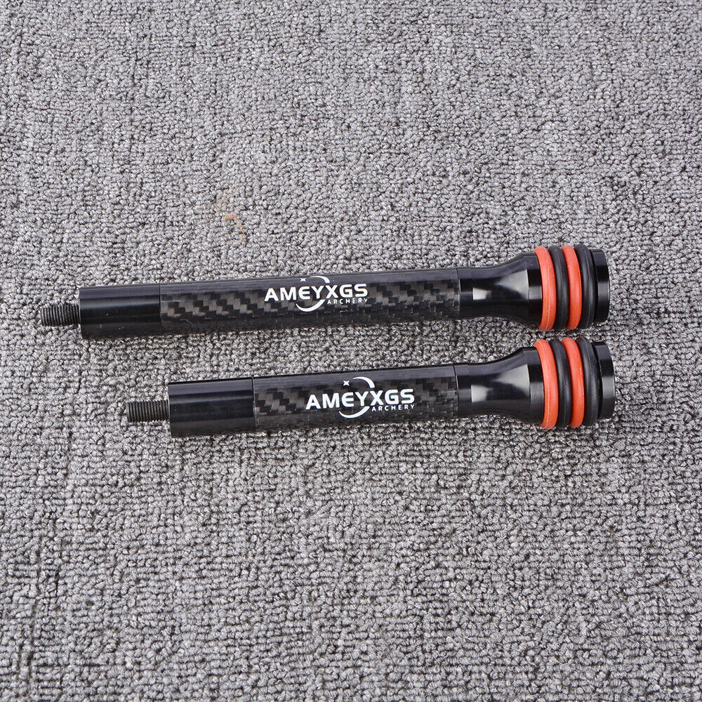 Carbon Fiber Balance Bar Rod 6" 8" 10" 12" Stabilizer Archery Compound Bow Hunt