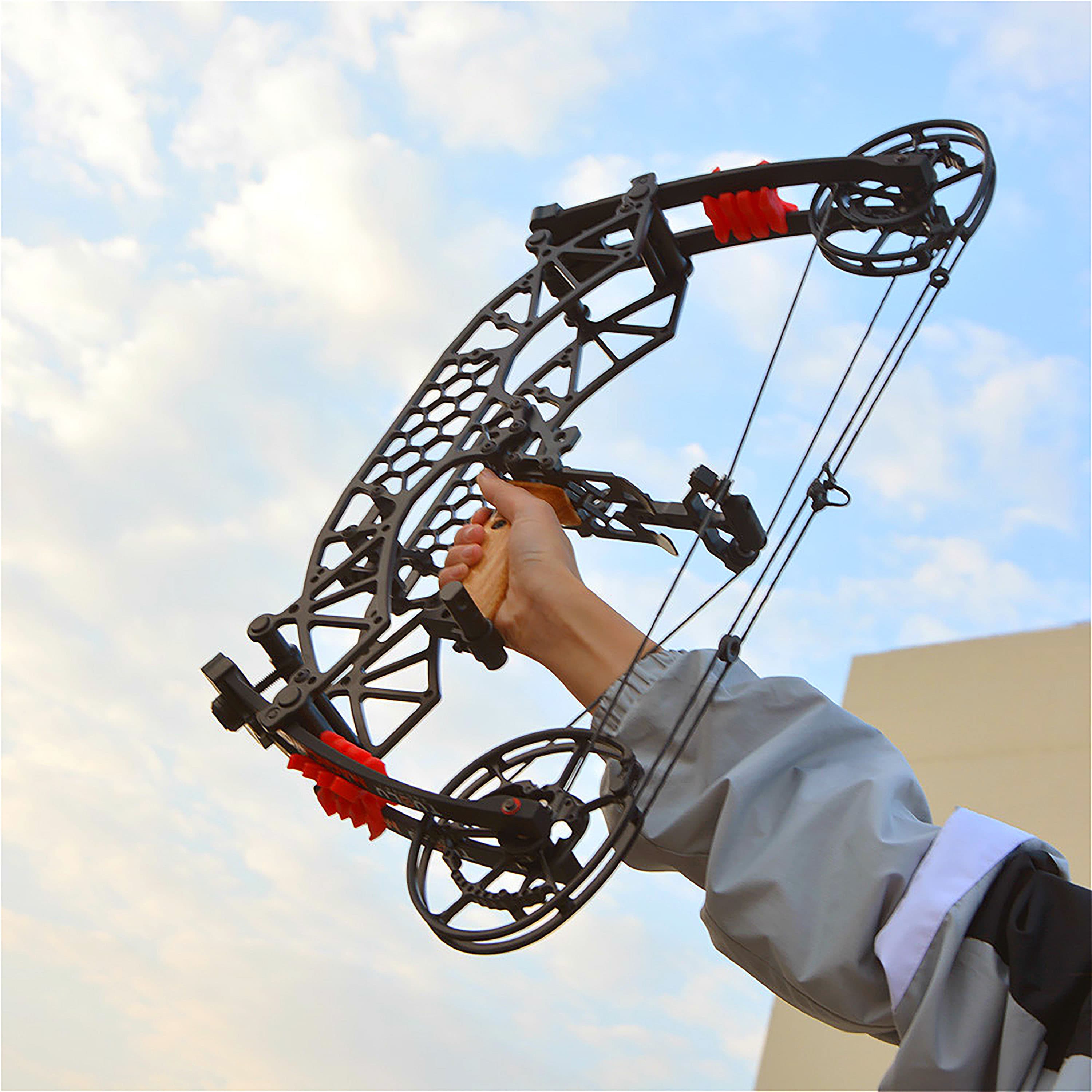 TUOLU Compound Bow 35-65lbs Shooting 320fps Archery Target Set