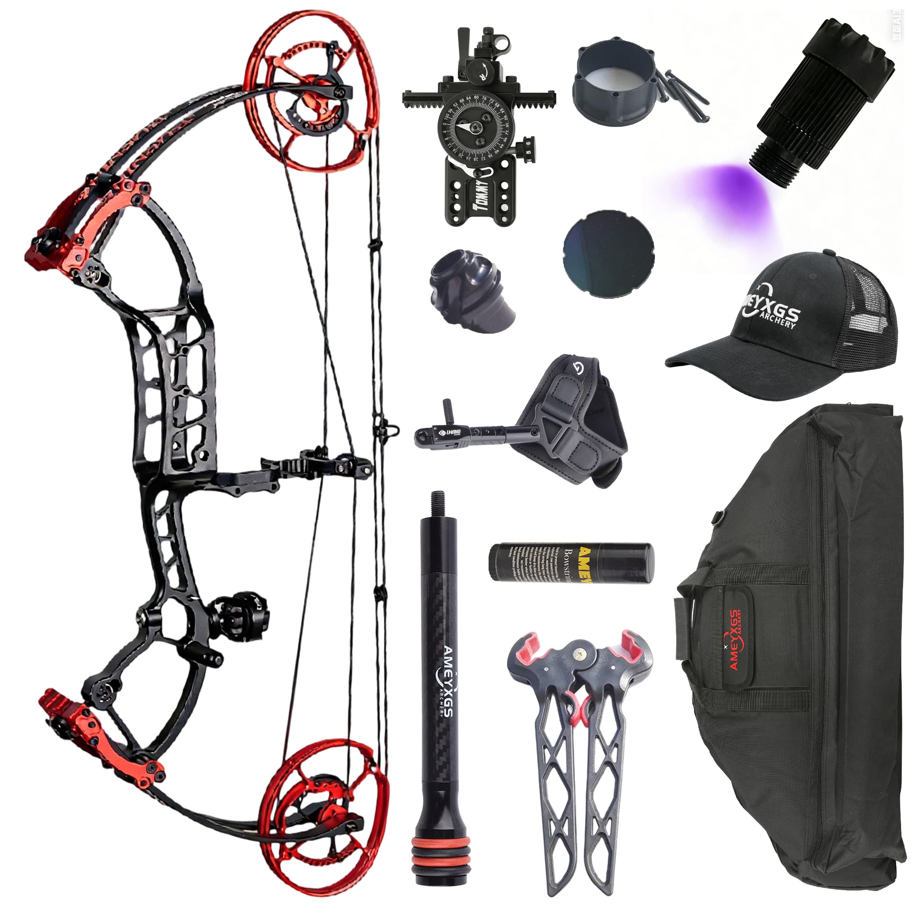 TUOLU Dual-use Compound Bow 40-70LBS Archery Hunting