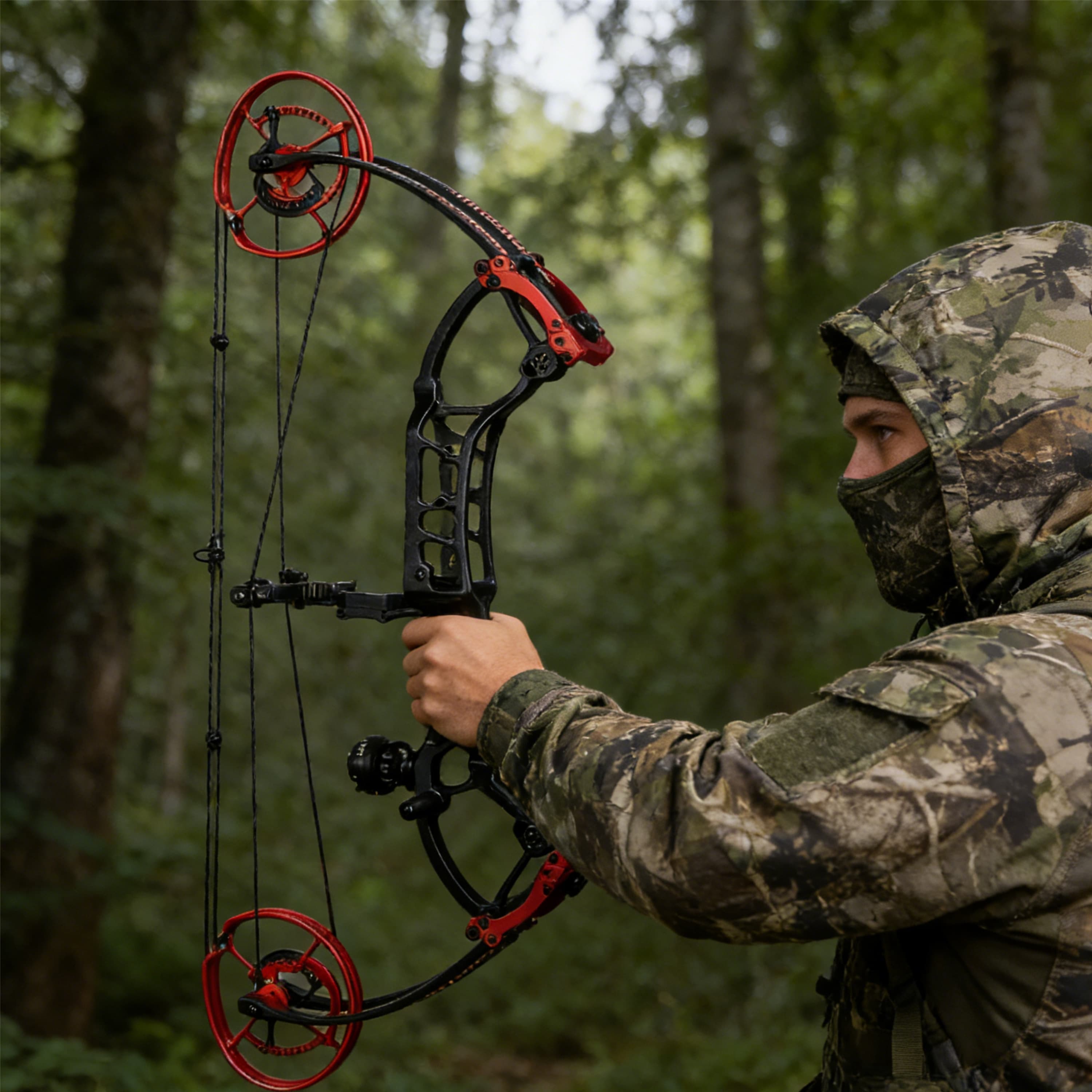 TUOLU Dual-use Compound Bow 40-70LBS Archery Hunting