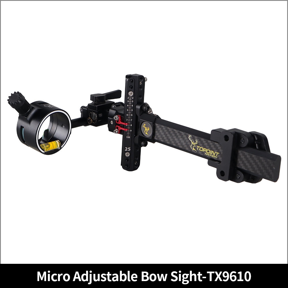TX9610 Single Pin Fiber Optic Bow Sight