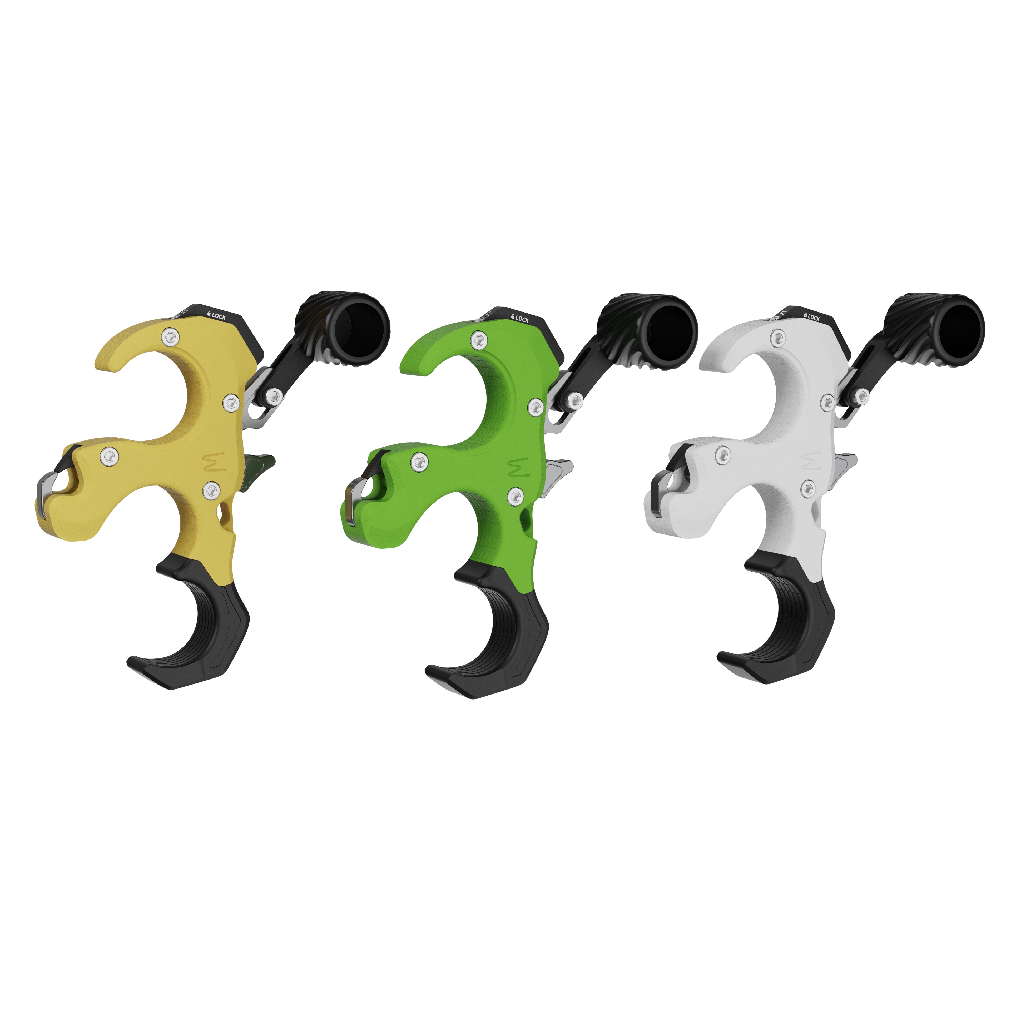 Archery UV Thumb Release Aids 3/4 Finger Trigger Grip