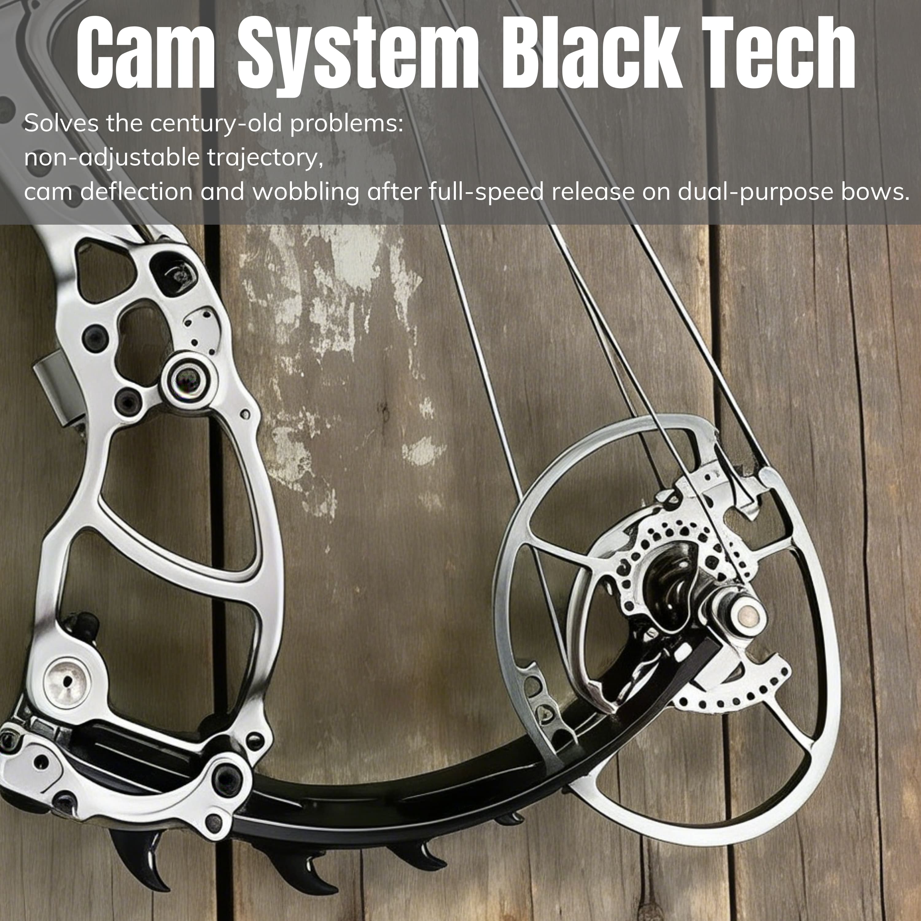 WOLF LEADER Compound Bow Kit 45-70lbs Target Hunting Archery