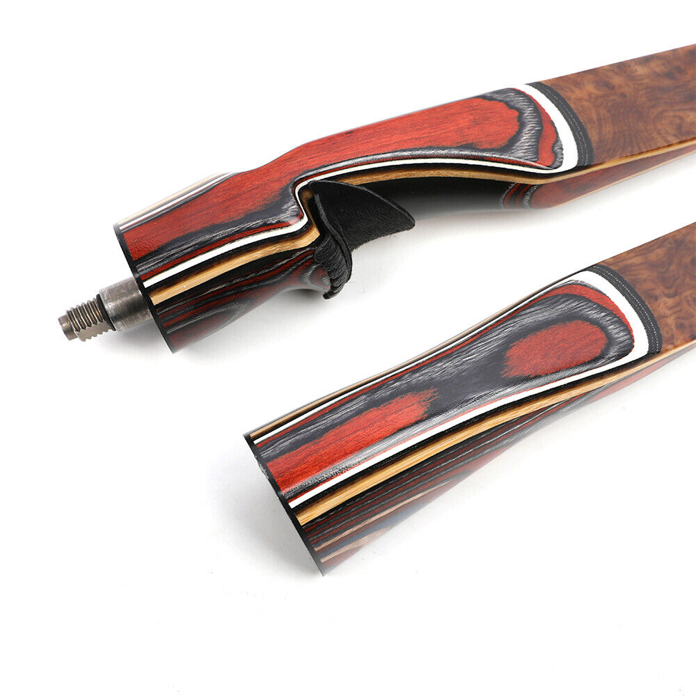 60'' Traditional Bow Longbow Takedown 20-55lbs Horsebow Archery Hunting Target