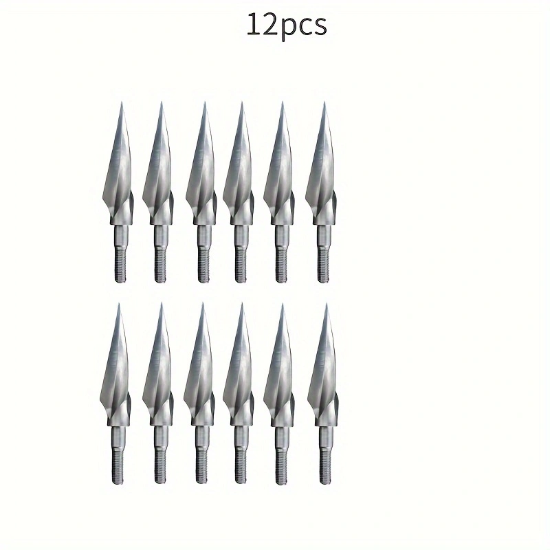 12pcs Archery Target Head Outdoor Shooting Hunting Arrow Support DIY Accessories