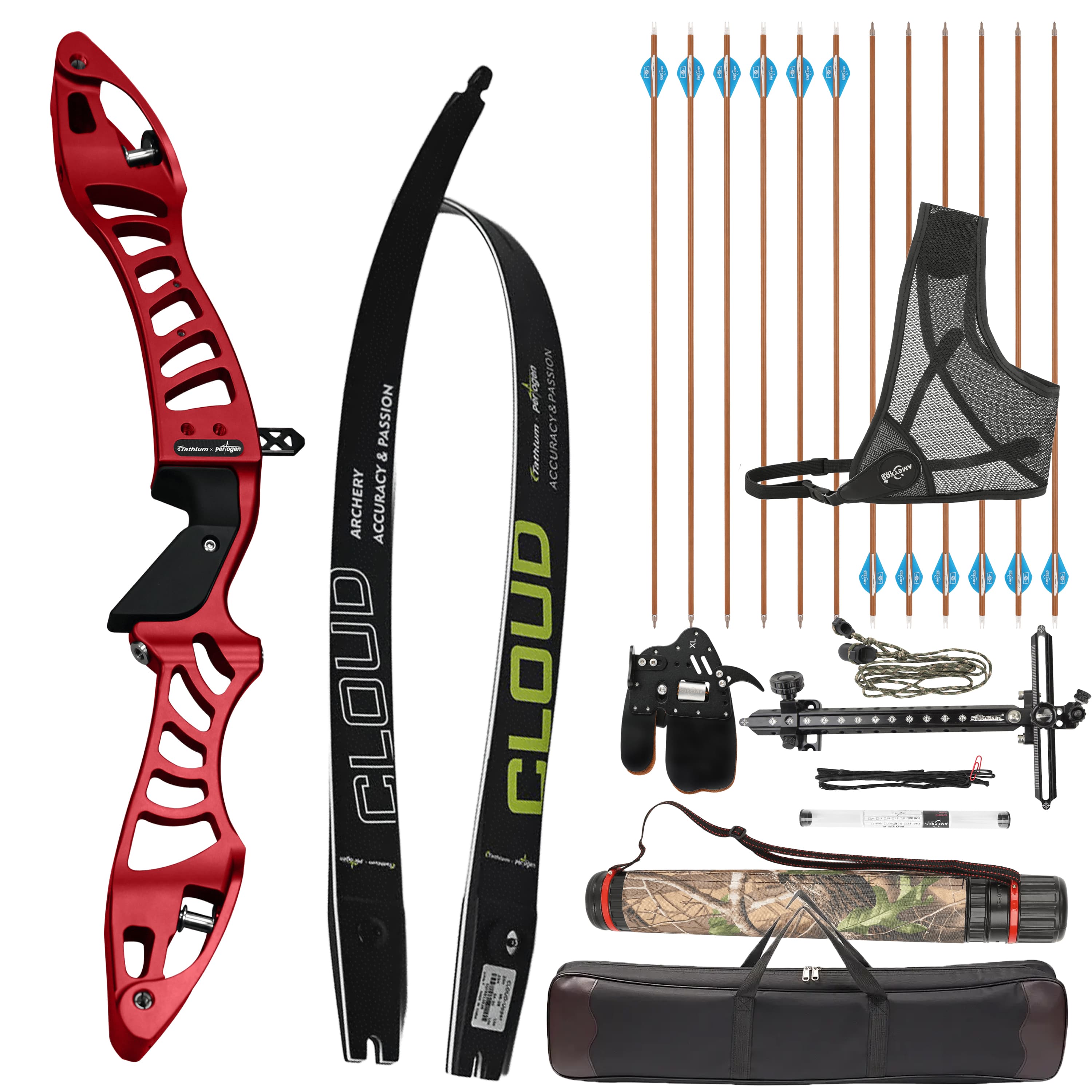Archery 16-30lbs ILF Recurve Bow Kit Takedown Bow