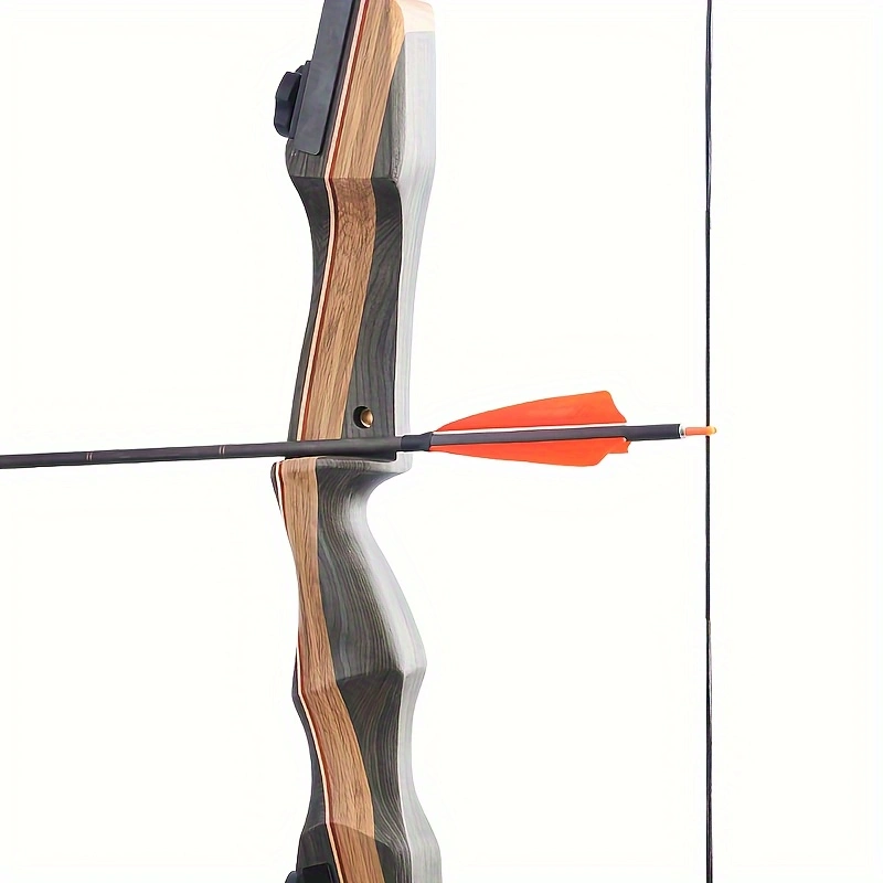 62 inch recurve bow 40-50lbs detachable bow for outdoor shooting and archery, right-handed