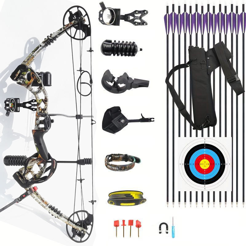 Compound Bow 15–70lbs Adjustable 30" 