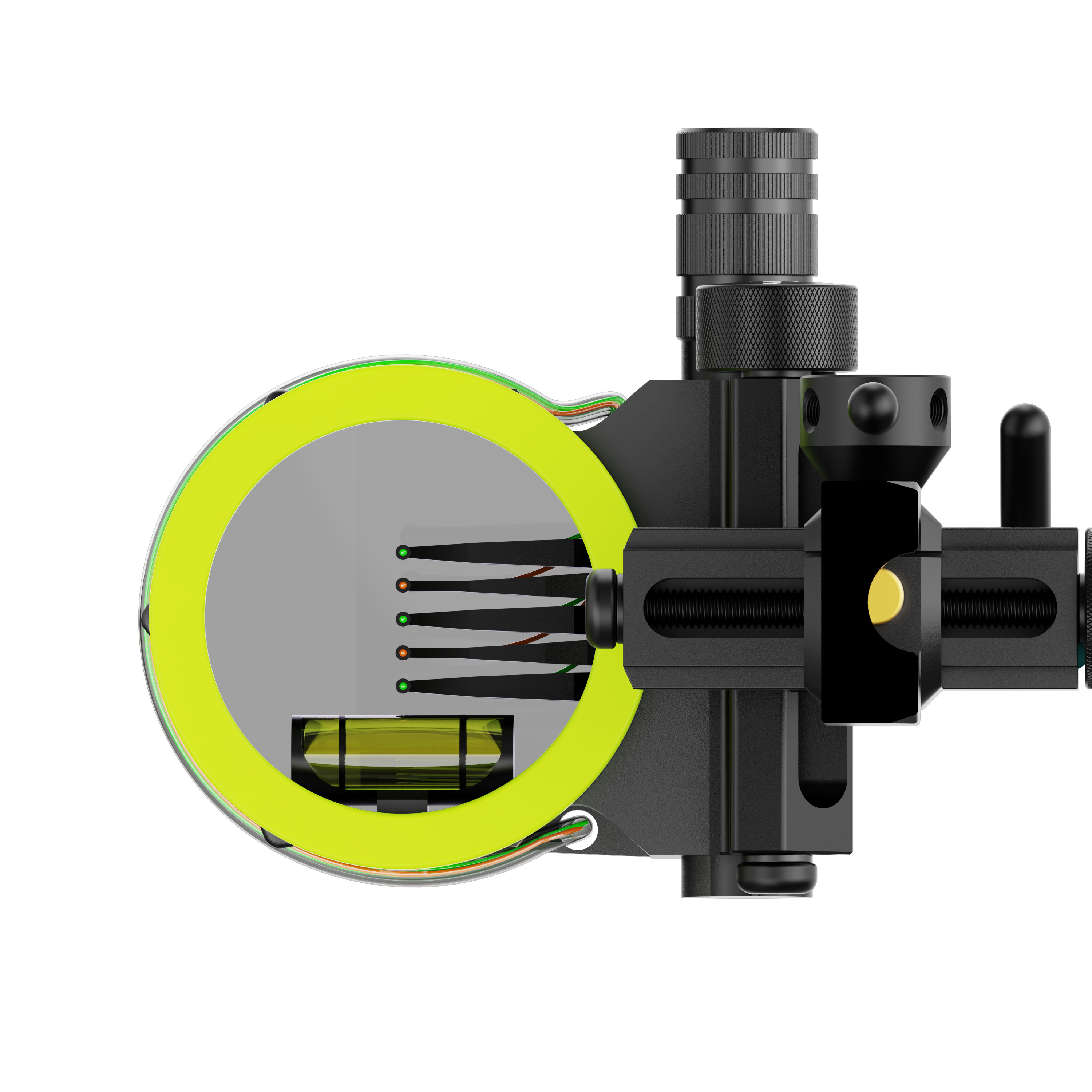 SHARROW Compound Bow Sight 5-pin Archery Sight Hunting Durable 