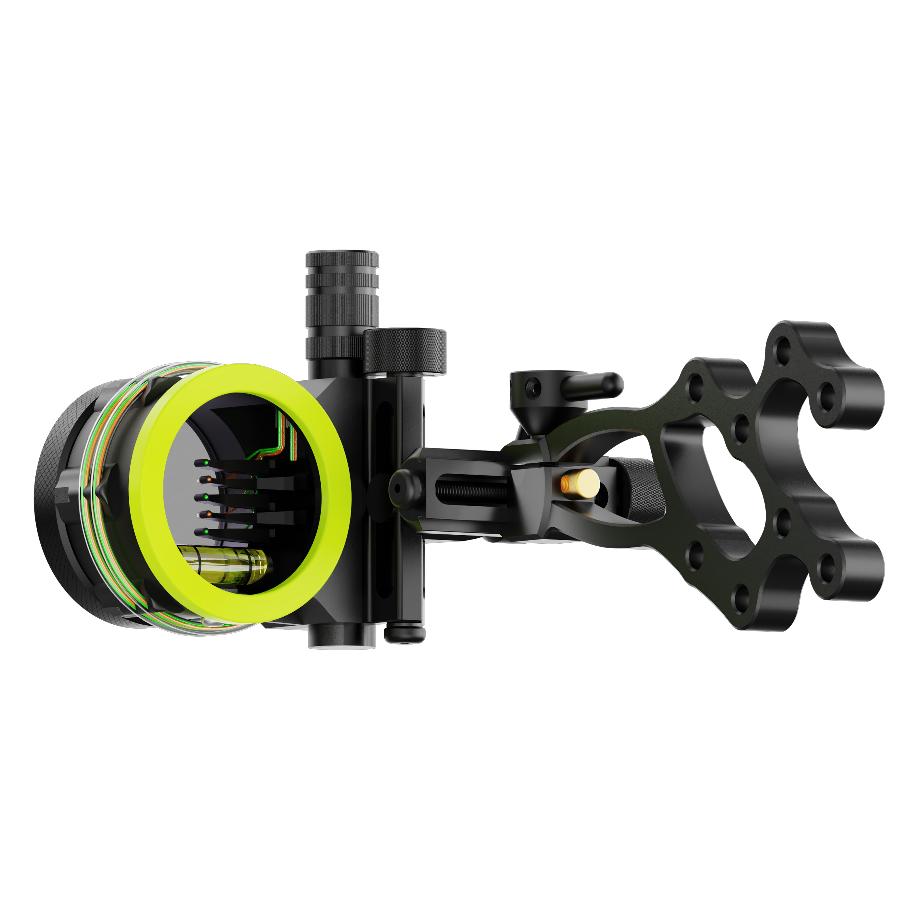 SHARROW Compound Bow Sight 5-pin Archery Sight Hunting Durable 