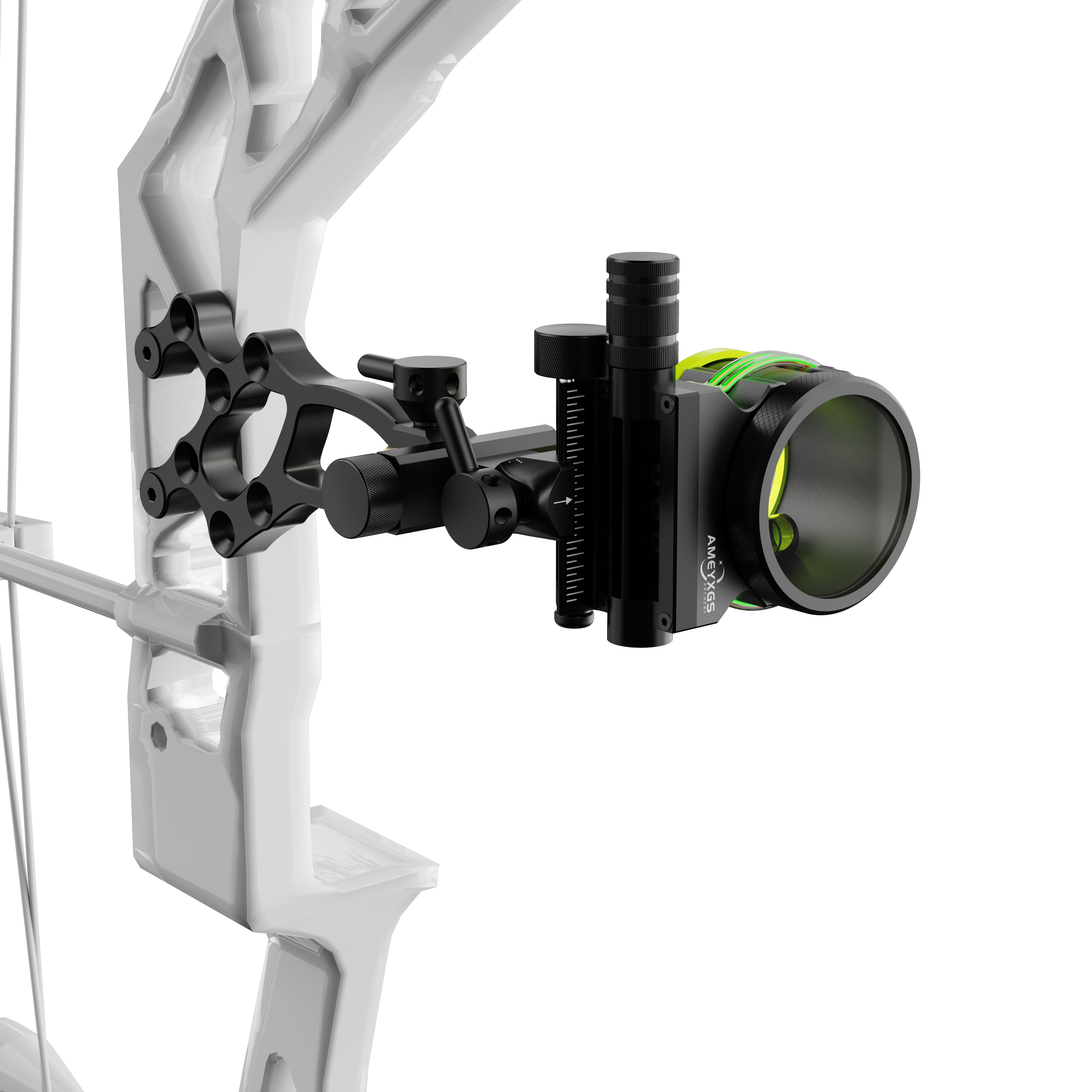 SHARROW Compound Bow Sight 5-pin Archery Sight Hunting Durable 