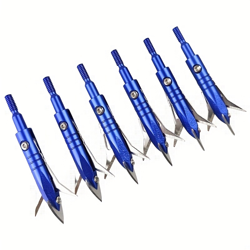 Elf Aluminum Arrow Set – 6-Pack with Arrowhead Case