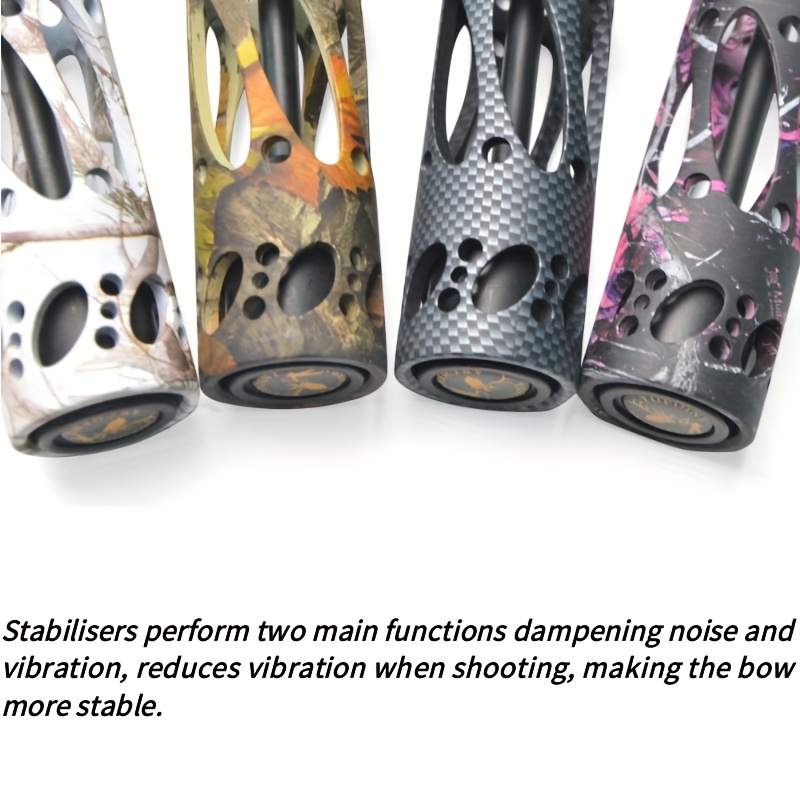 1pc 8inch Compound Bow Shock Absorber Rod Aluminium Alloy Material Bow Stabiliser